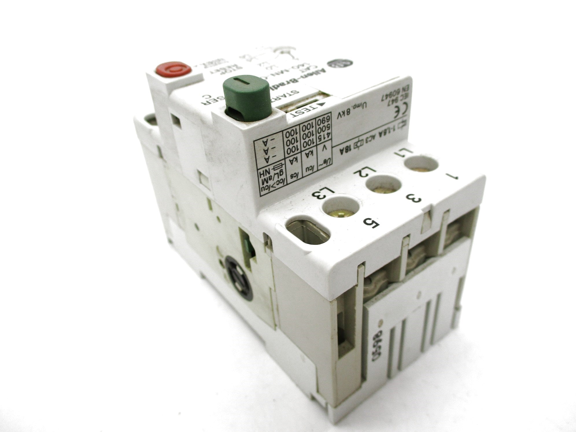 ALLEN BRADLEY 140-MN-0160 SER. C 1-1.6A (BR/WH) NSMP