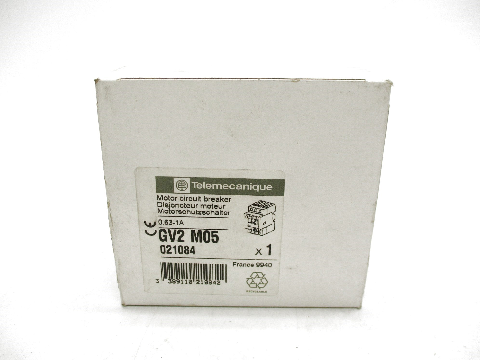 TELEMECANIQUE GV2M05 0.63-1A NSFS