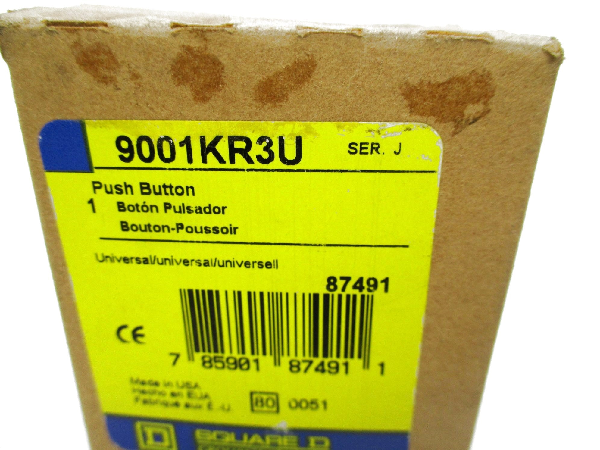 SQUARE D 9001KR3U SER. J NSMP