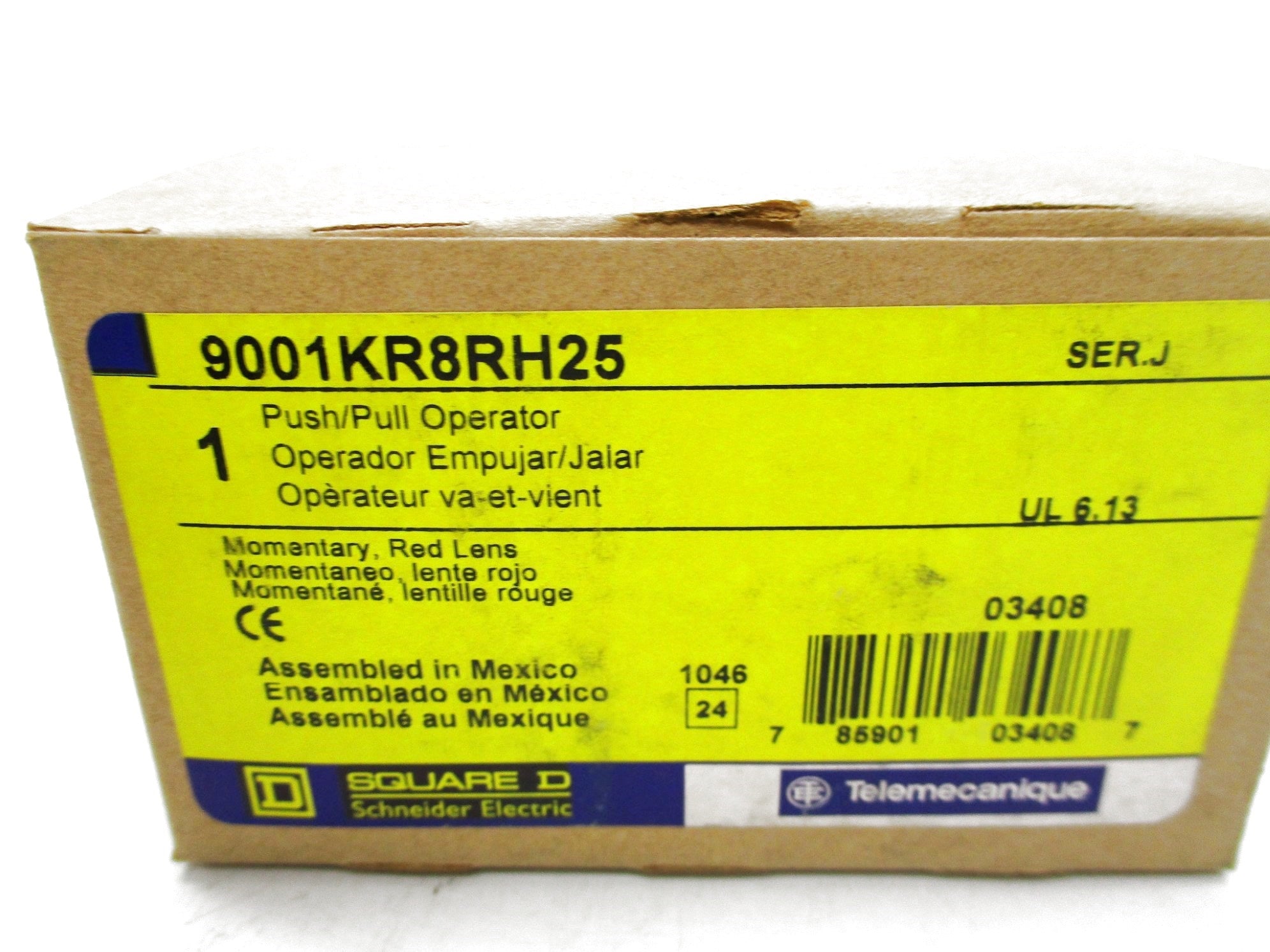 SQUARE D 9001KR8RH25 SER. J NSMP