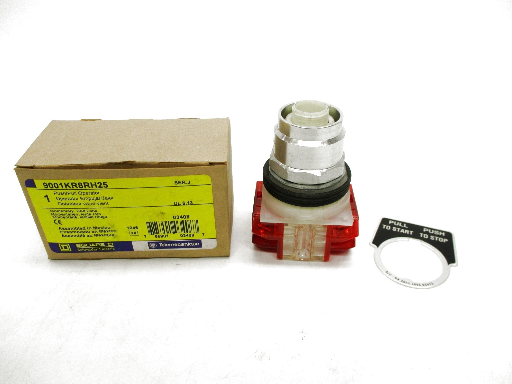 SQUARE D 9001KR8RH25 SER. J (AS PICTURED) NSMP