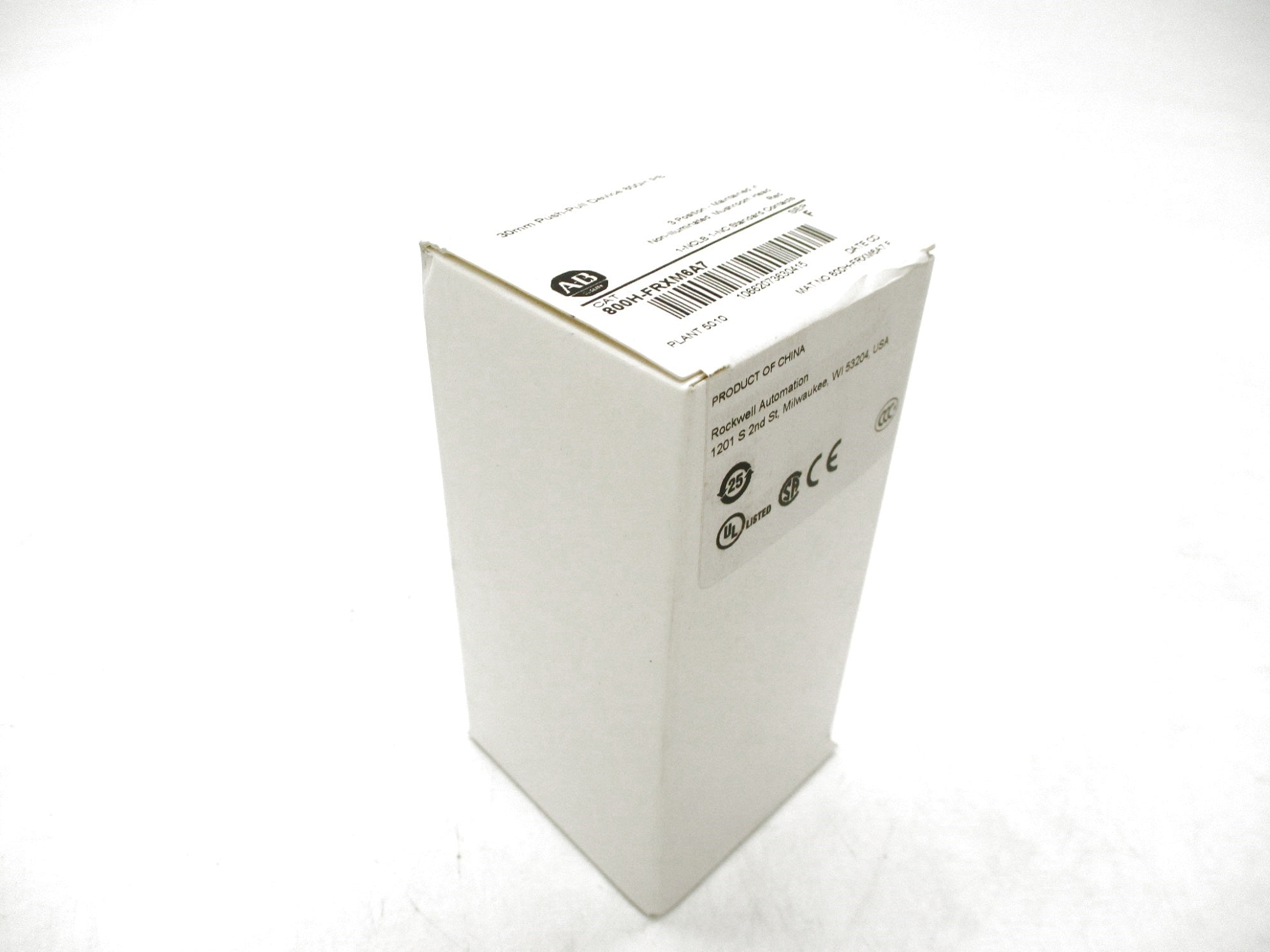 ALLEN BRADLEY 800H-FRXM6A7 SER. F (WH) NSFS