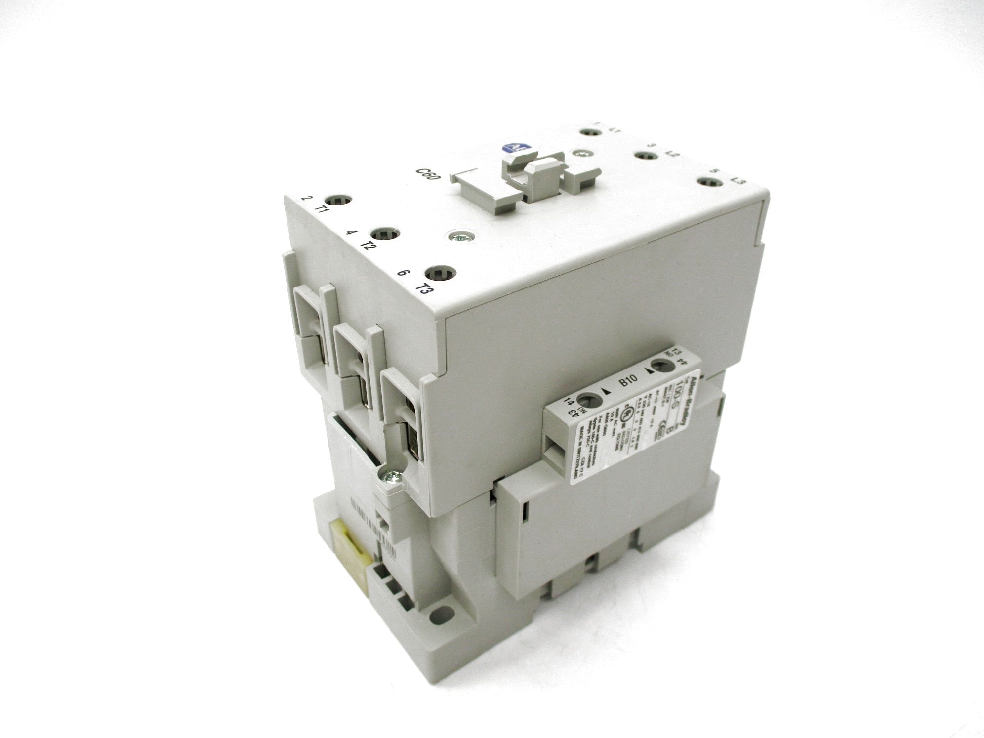 ALLEN BRADLEY 100-C60D10 SER. B 120V (BR/WH) NSMP