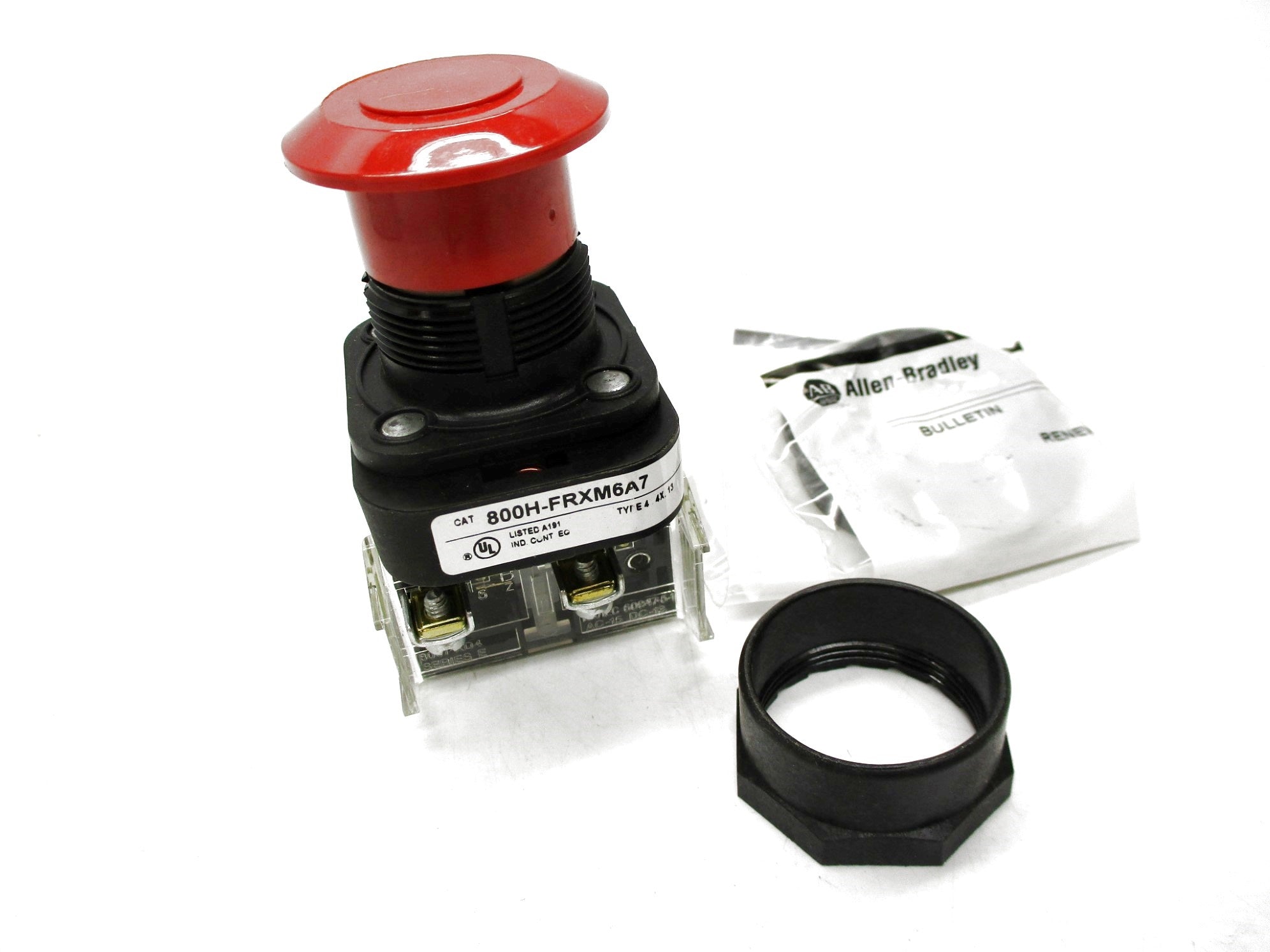 ALLEN BRADLEY 800H-FRXM6A7 SER. F (WH) NSMP
