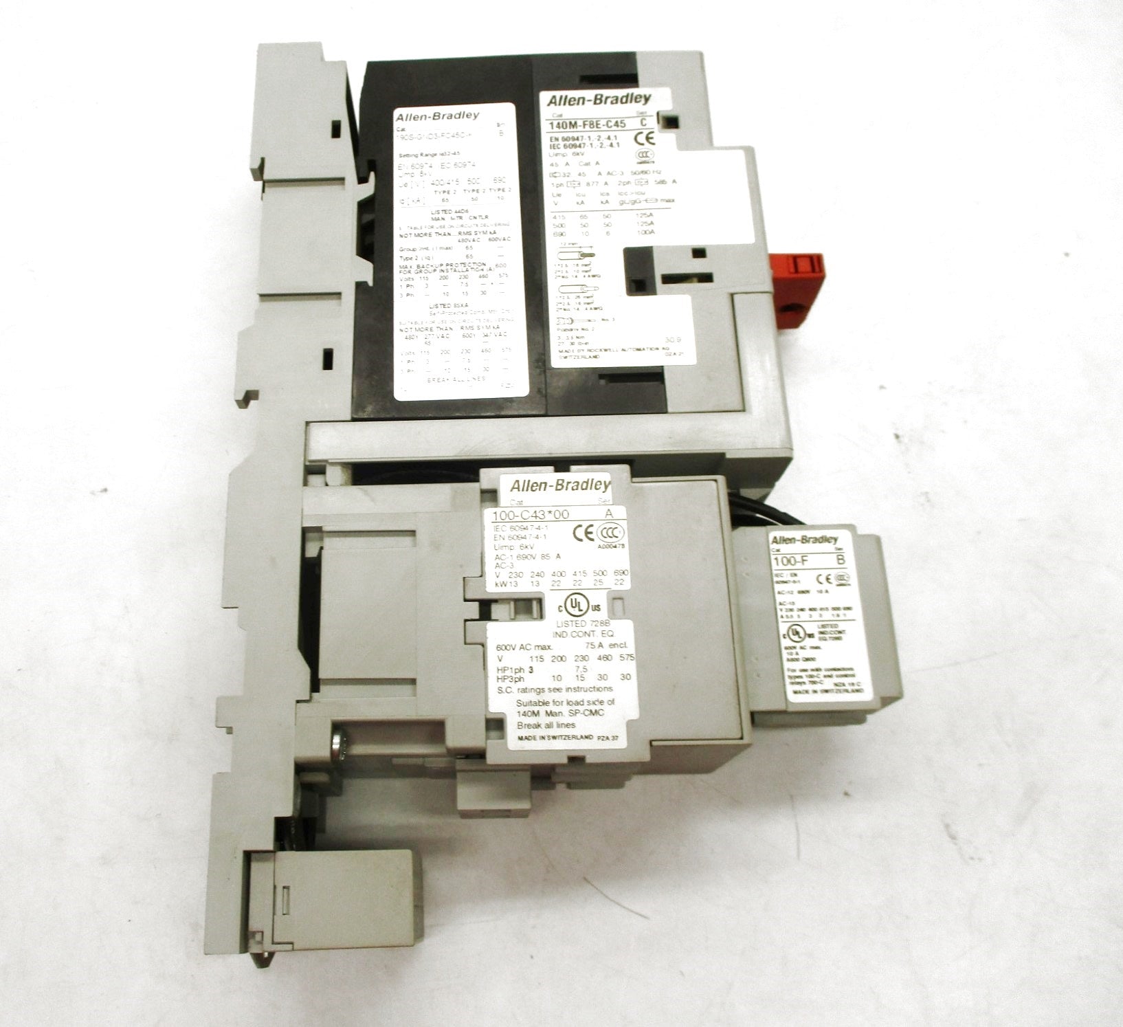 INDUSTRIAL SPARE PART 190S-GND3-FC45C-K SER. B 32-45A 120V UNMP
