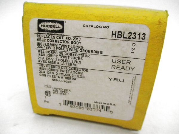HUBBELL HBL2313 125V 20A NSMP