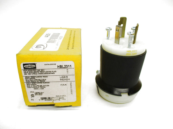 HUBBELL HBL2311 125V 20A NSMP