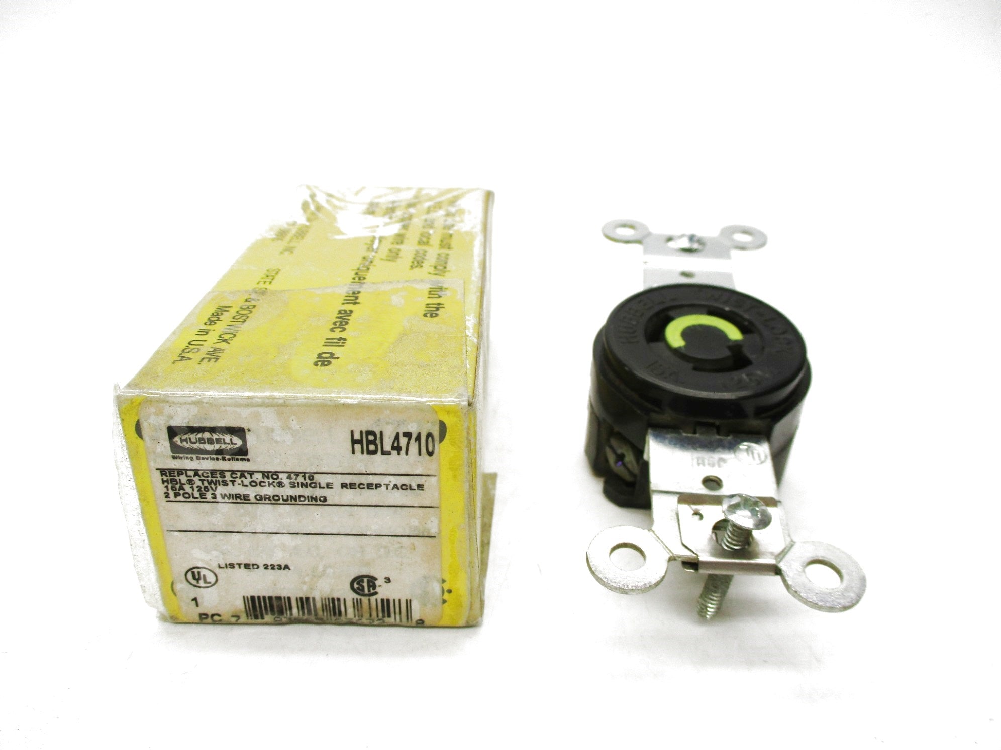 HUBBELL HBL4710 125V 15A NSMP
