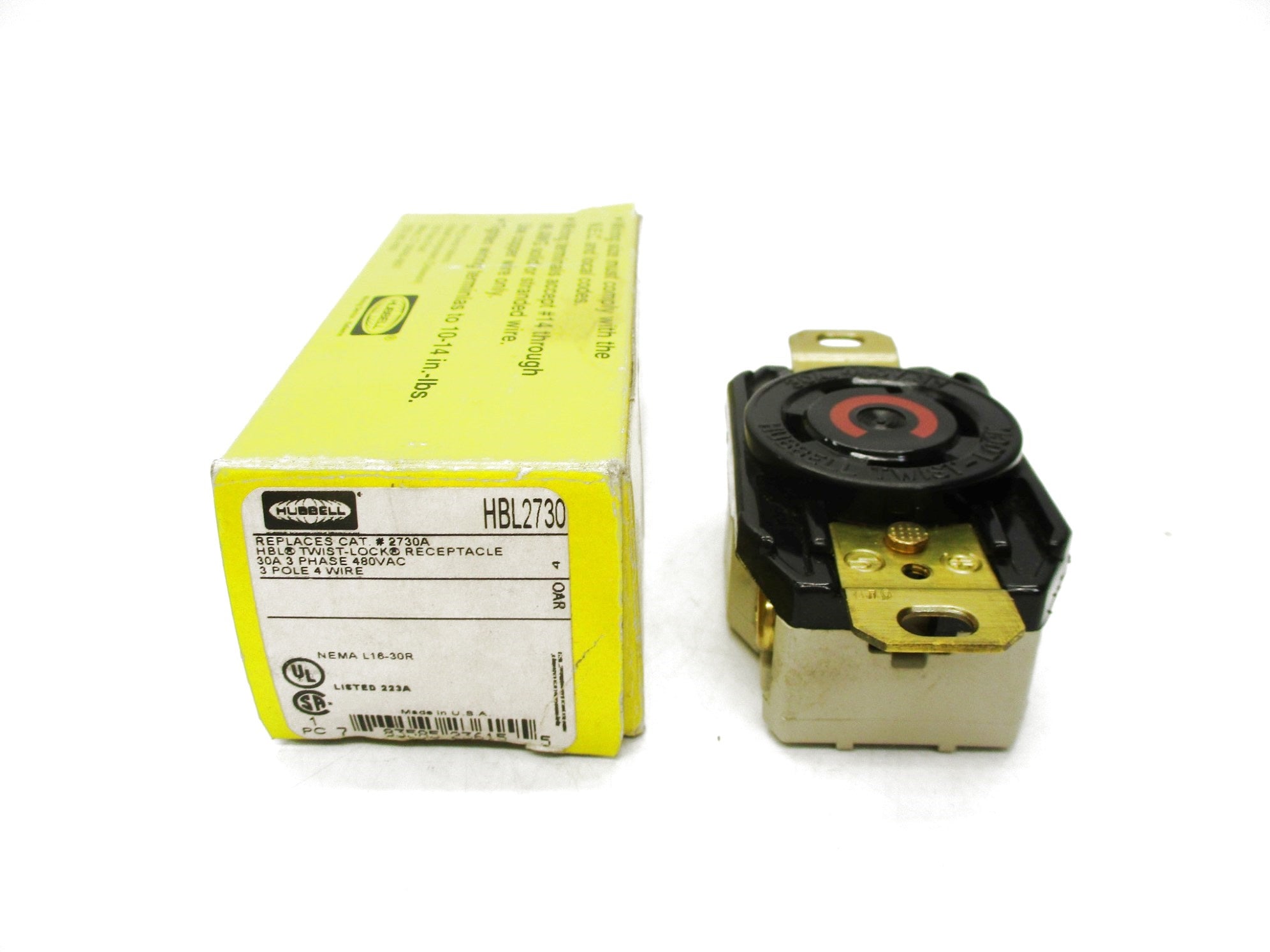 HUBBELL HBL2730 480VAC 30A NSMP
