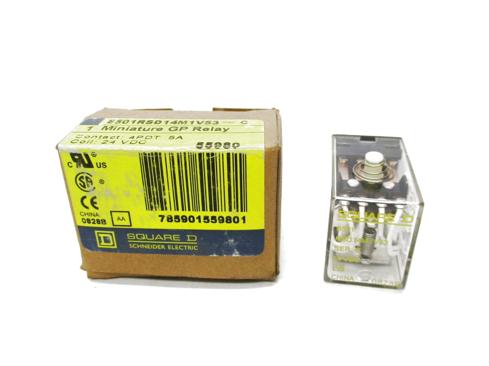 SQUARE D 8501RSD14M1V53 SER. C 24VDC NSMP