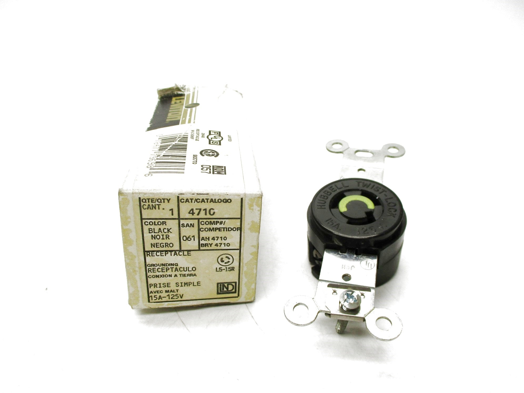 LEVITON 4710 125V 15A NSMP