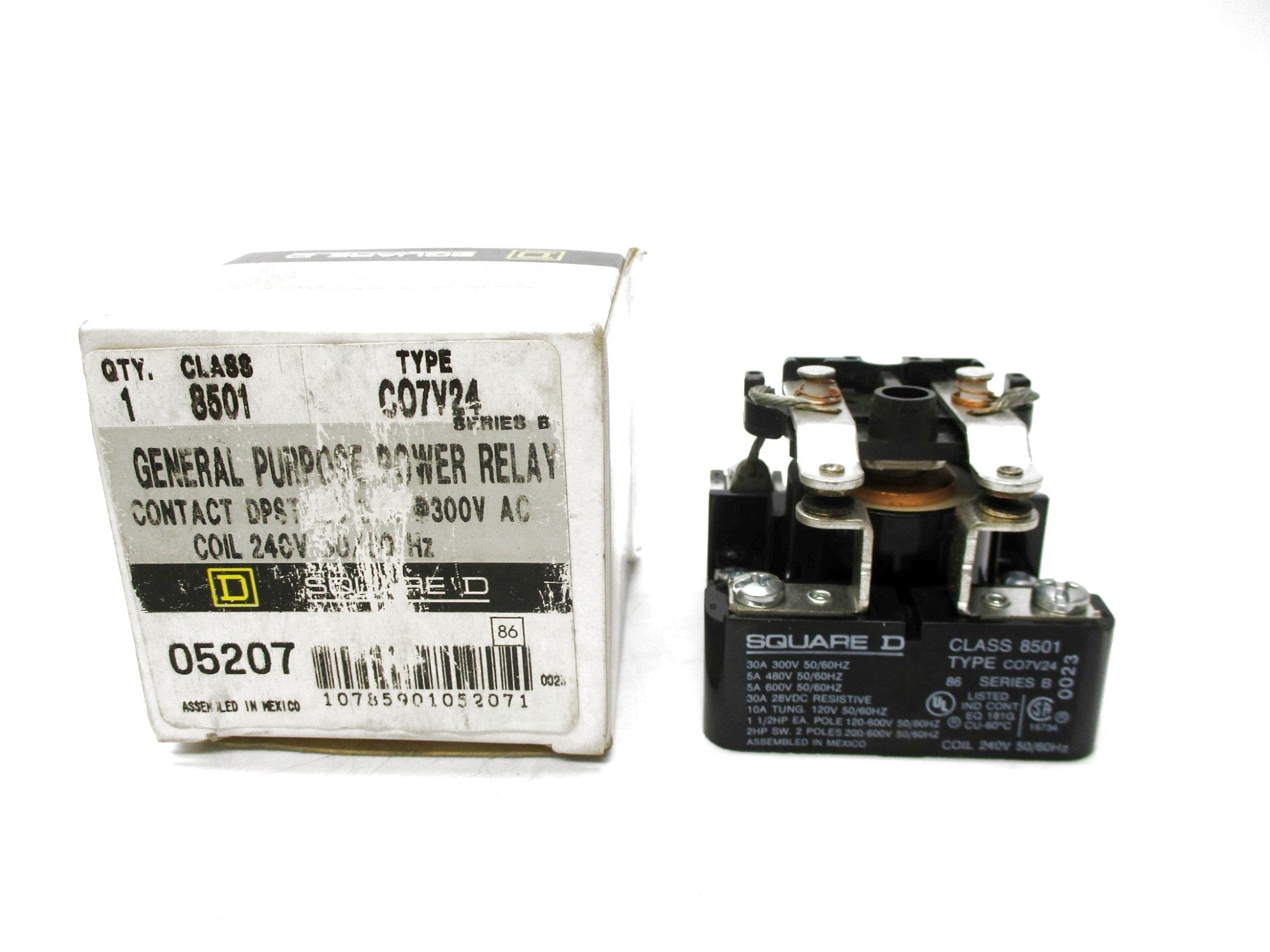 SQUARE D 8501CO7V24 SER. B 240V NSMP