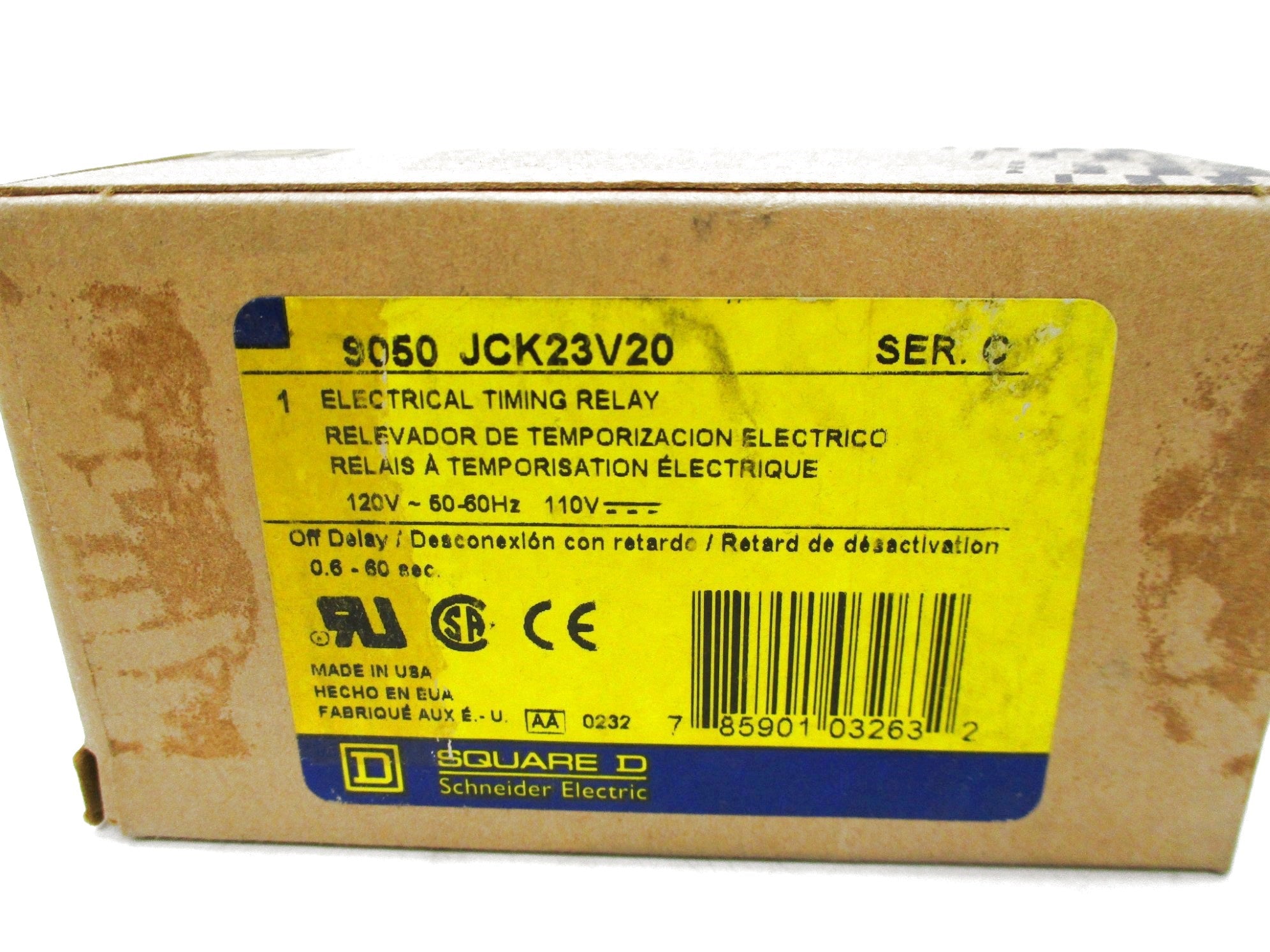 SQUARE D 9050JCK23V20 SER. C 120V NSMP