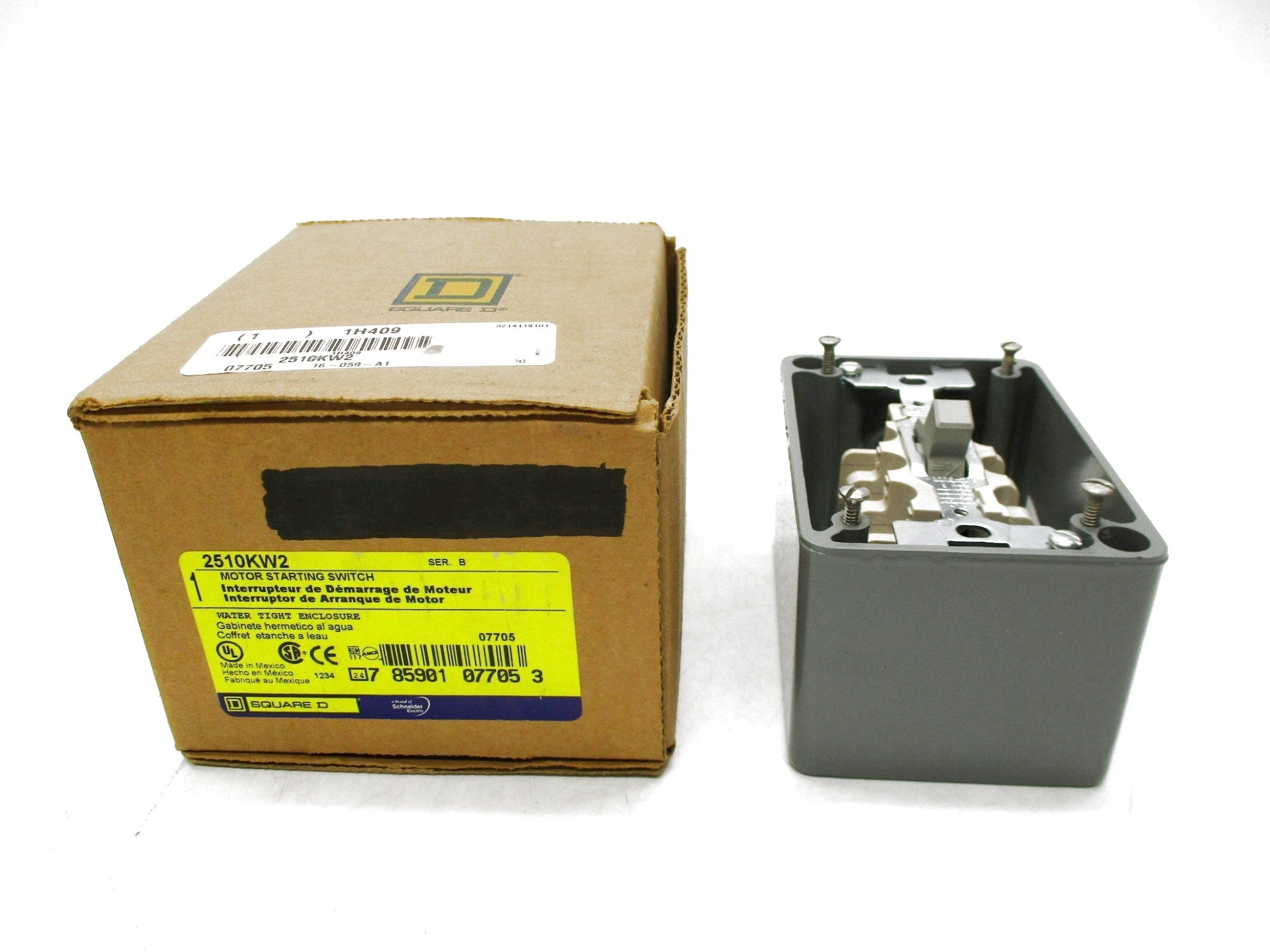 SQUARE D 2510KW2 SER. B (AS PICTURED) NSMP