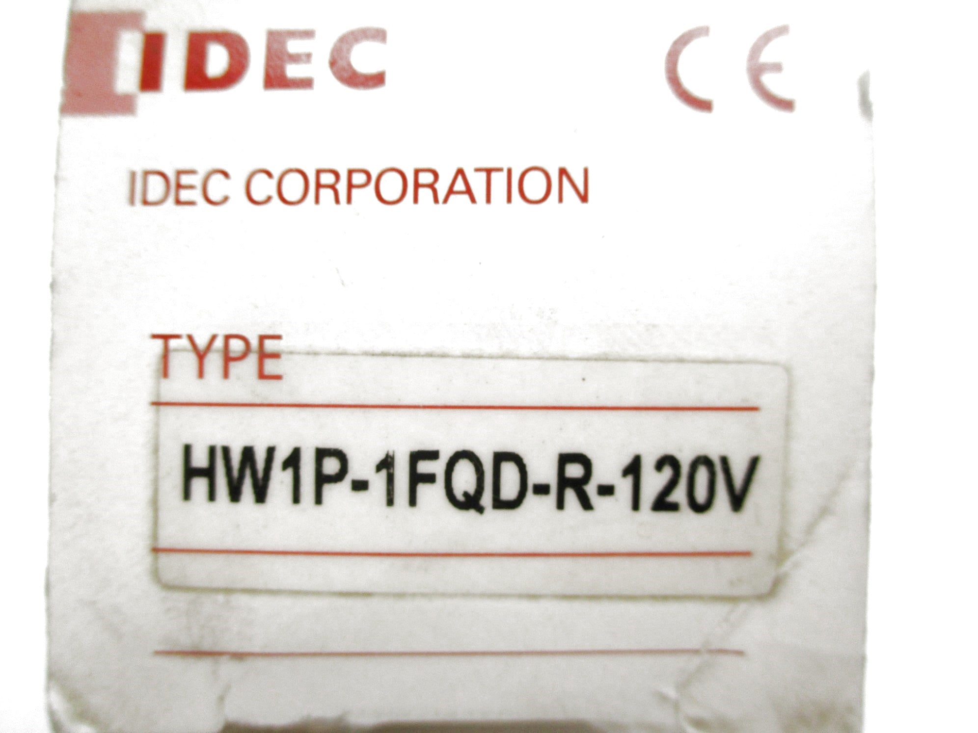 IDEC HW1P-1FQD-R-120V NSMP
