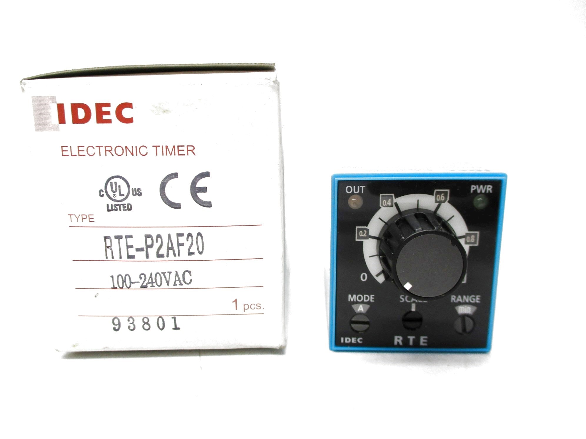 IDEC RTE-P2AF20 100-240VAC NSMP