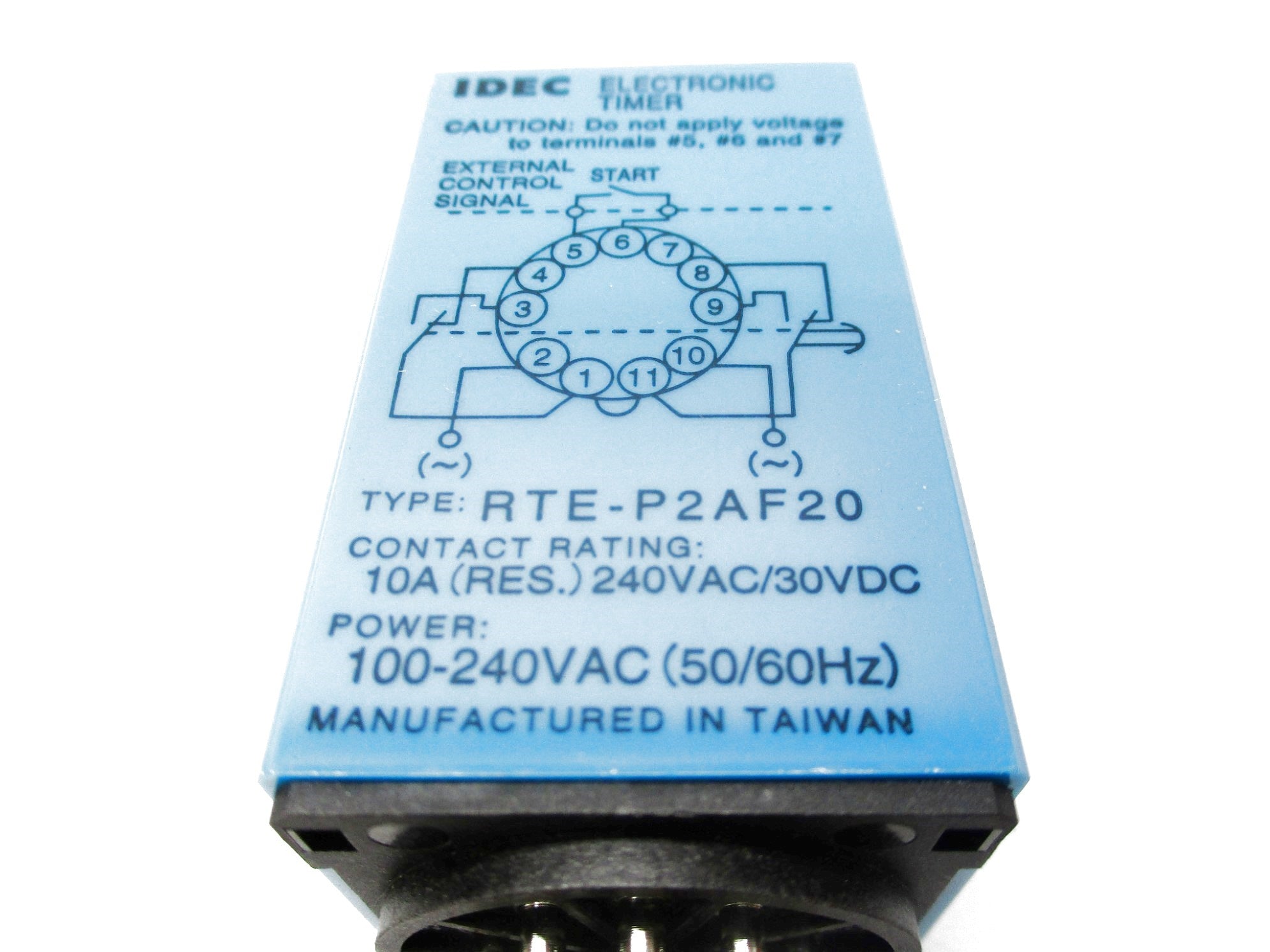 IDEC RTE-P2AF20 100-240VAC NSMP
