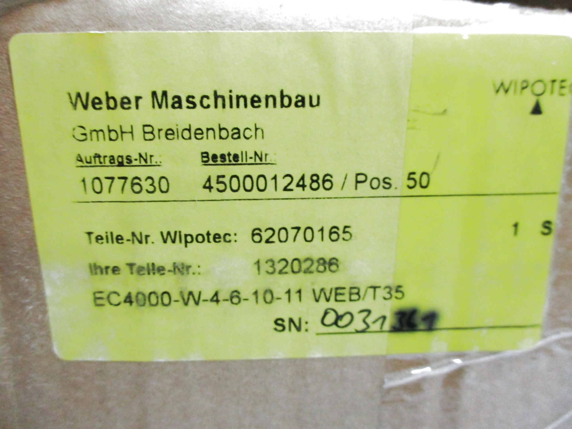 WIPOTEC EC4000-W-4-6-10-11 NSMP