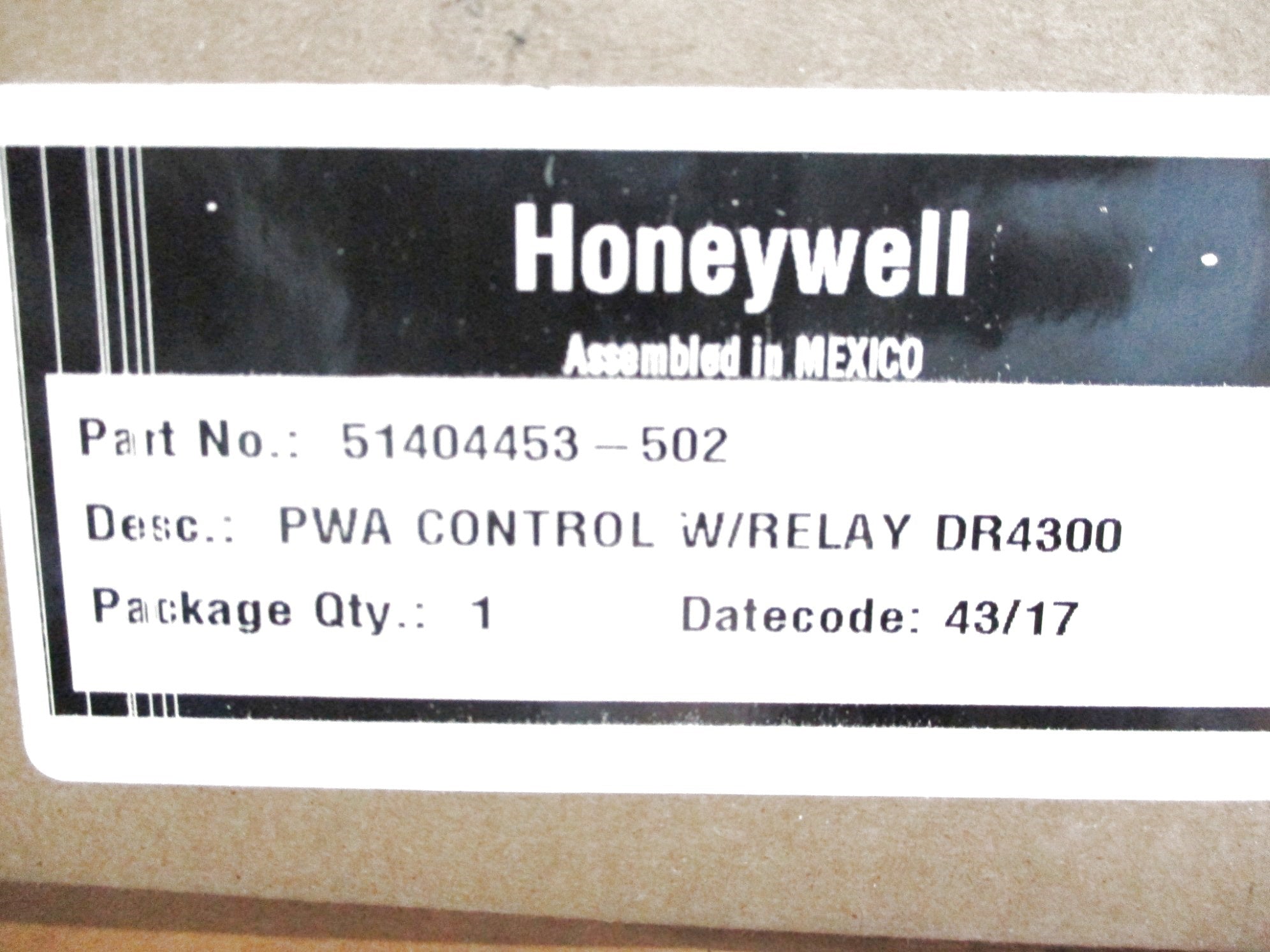 HONEYWELL 51404453-502 REV. C NSMP