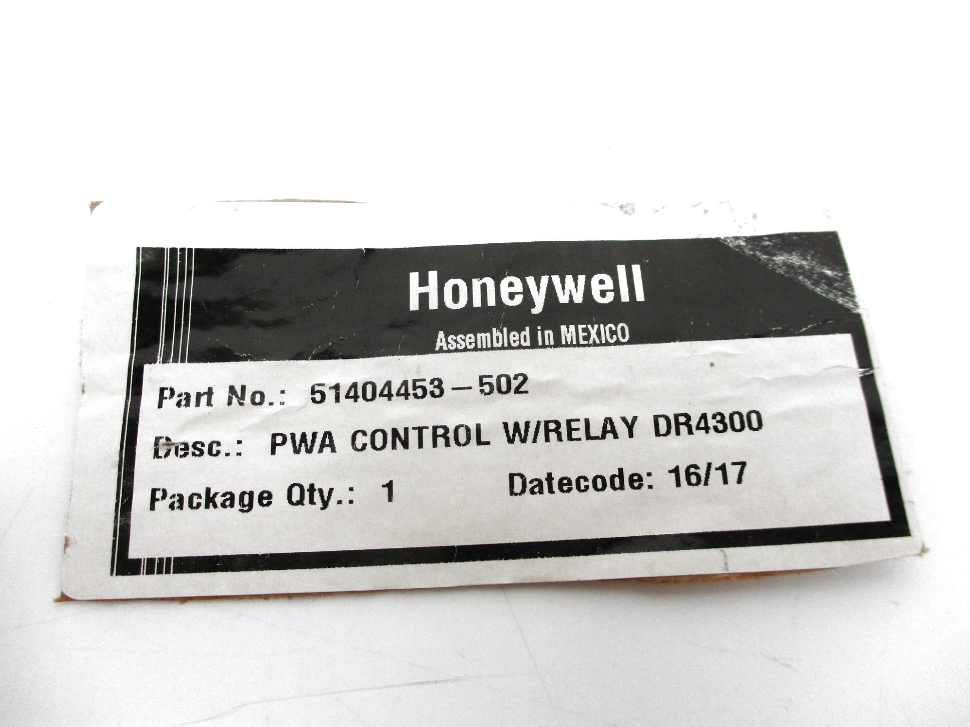 HONEYWELL 51404453-502 REV. C NSNP
