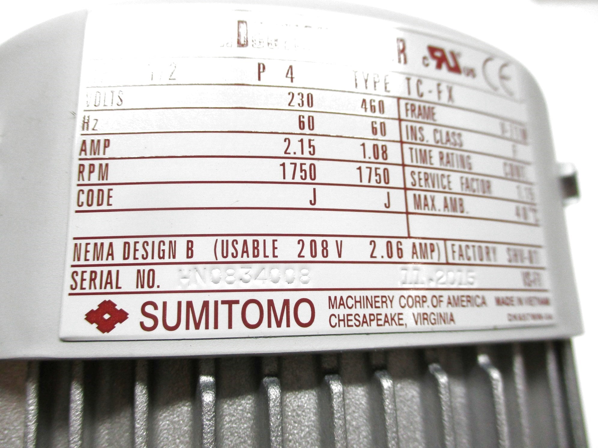 SUMITOMO TC-FX NSMP