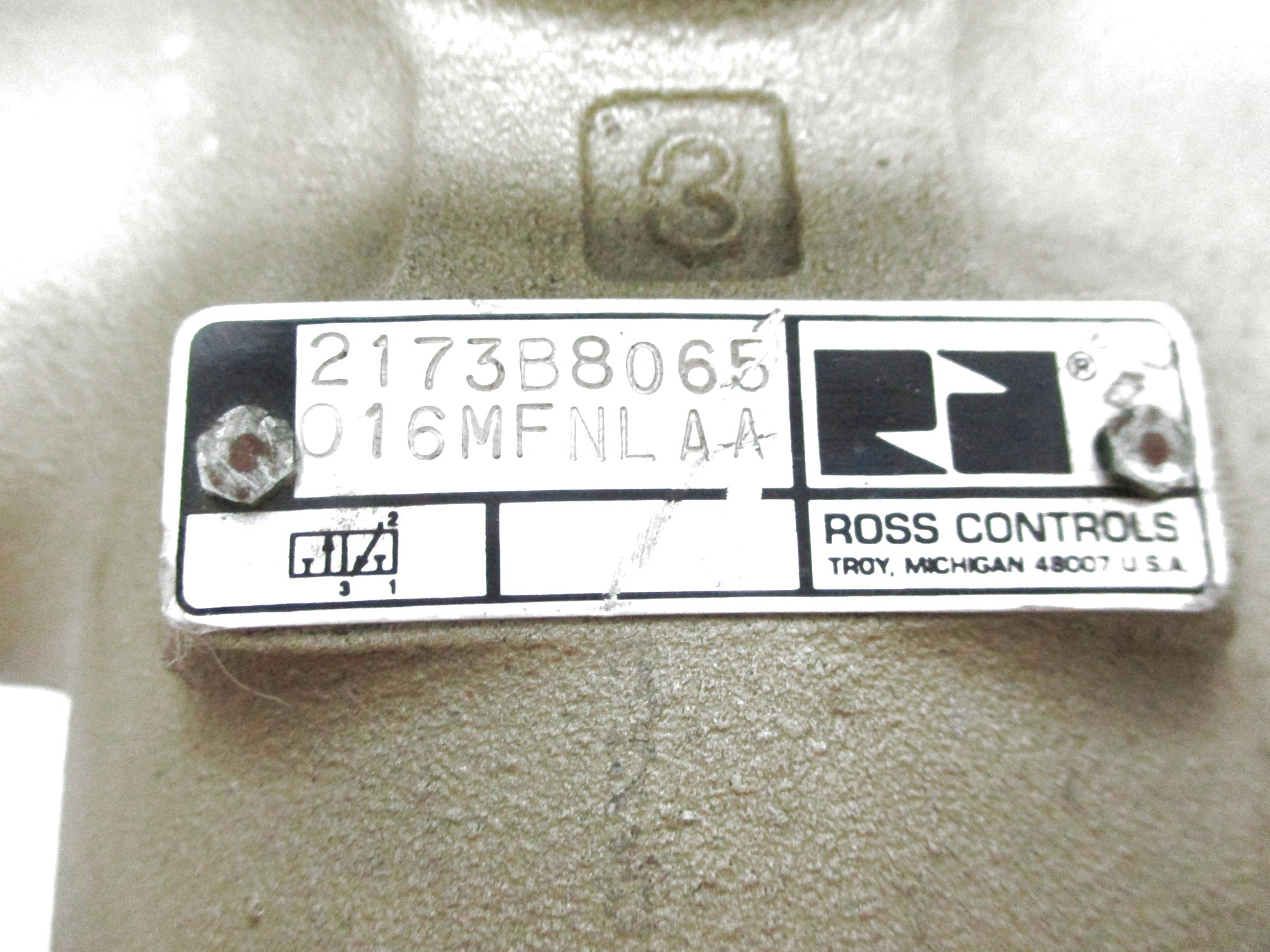 ROSS CONTROLS 2173B8065 UNMP