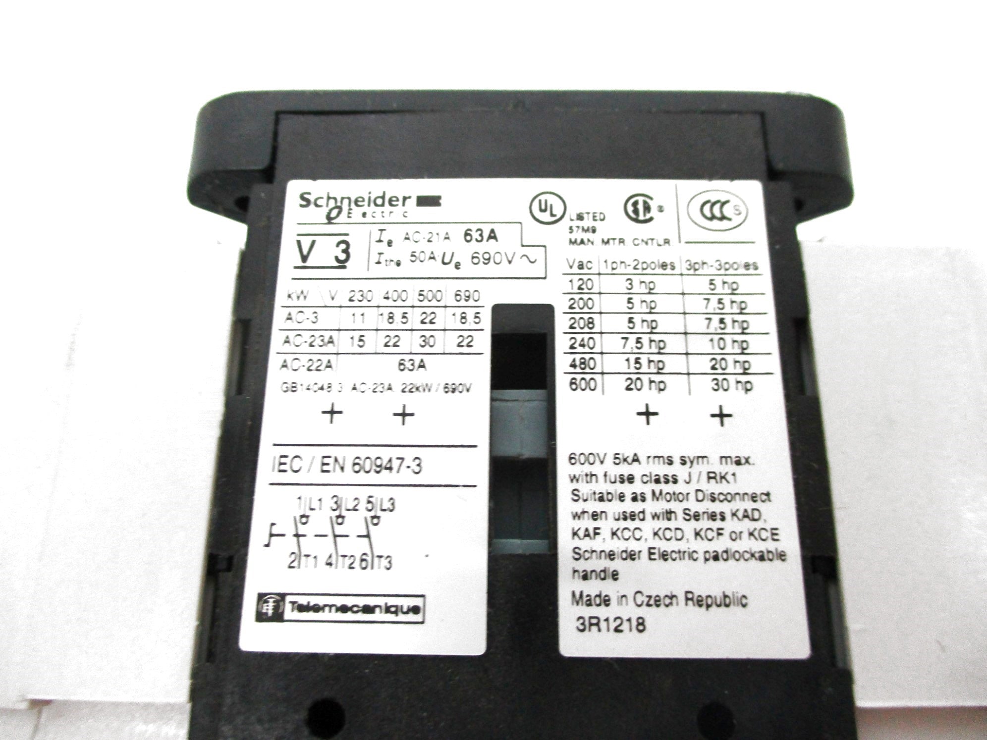 SCHNEIDER ELECTRIC VCF3 NSNP