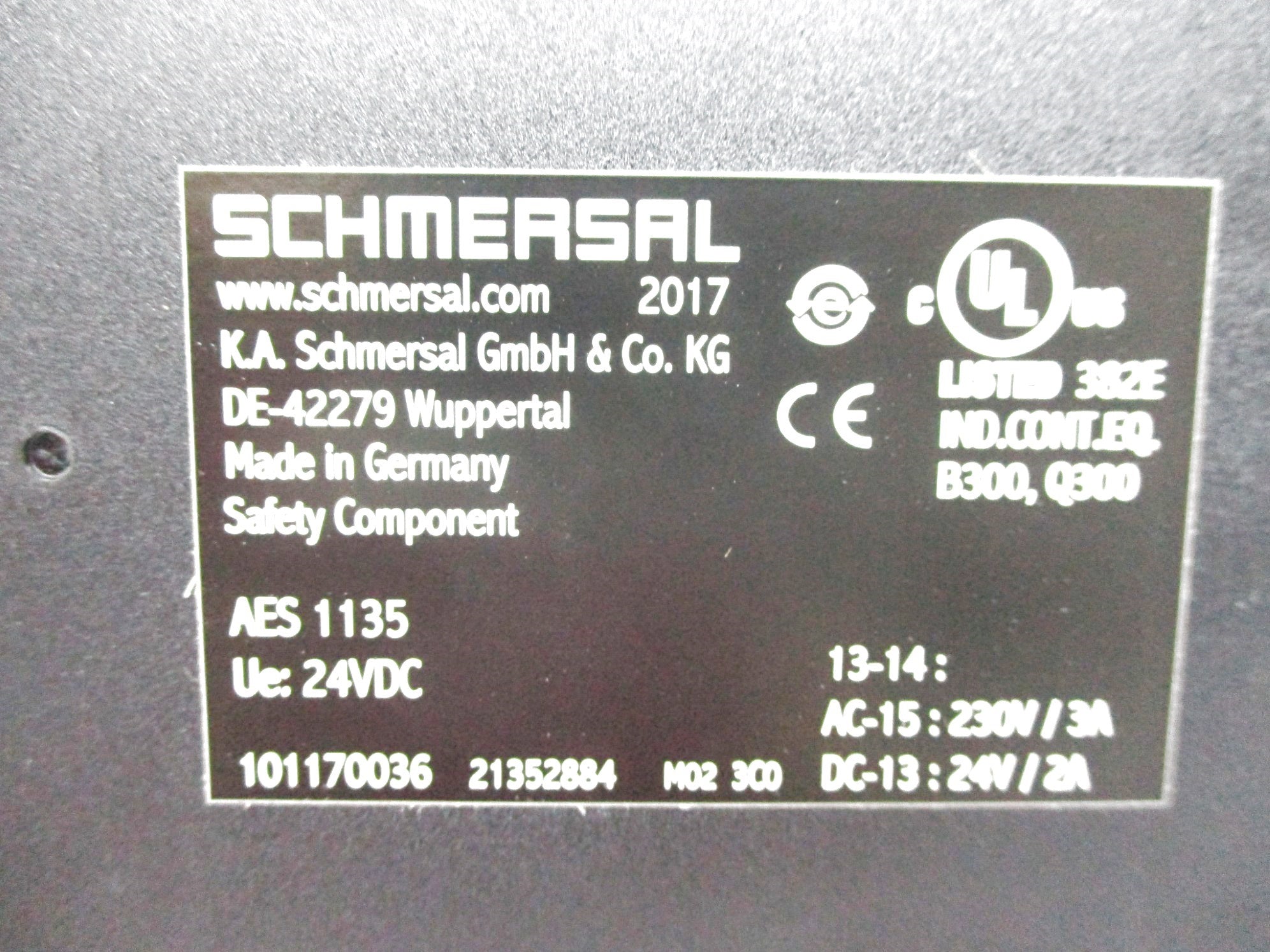 SCHMERSAL AES1135 1170036 NSMP