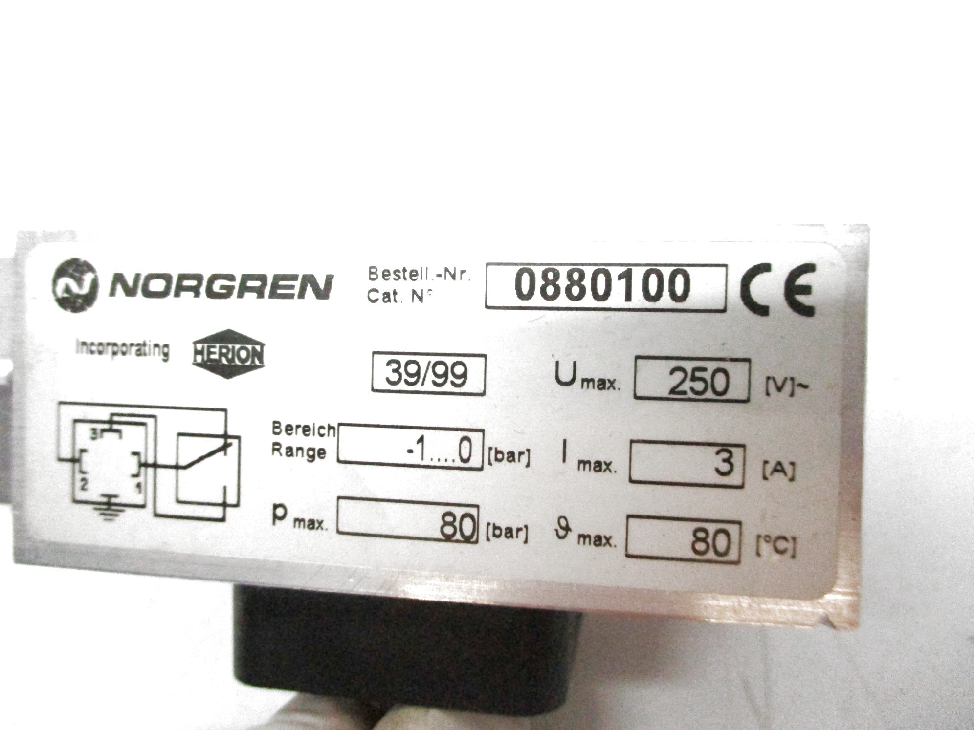 NORGREN 0880100 NSMP