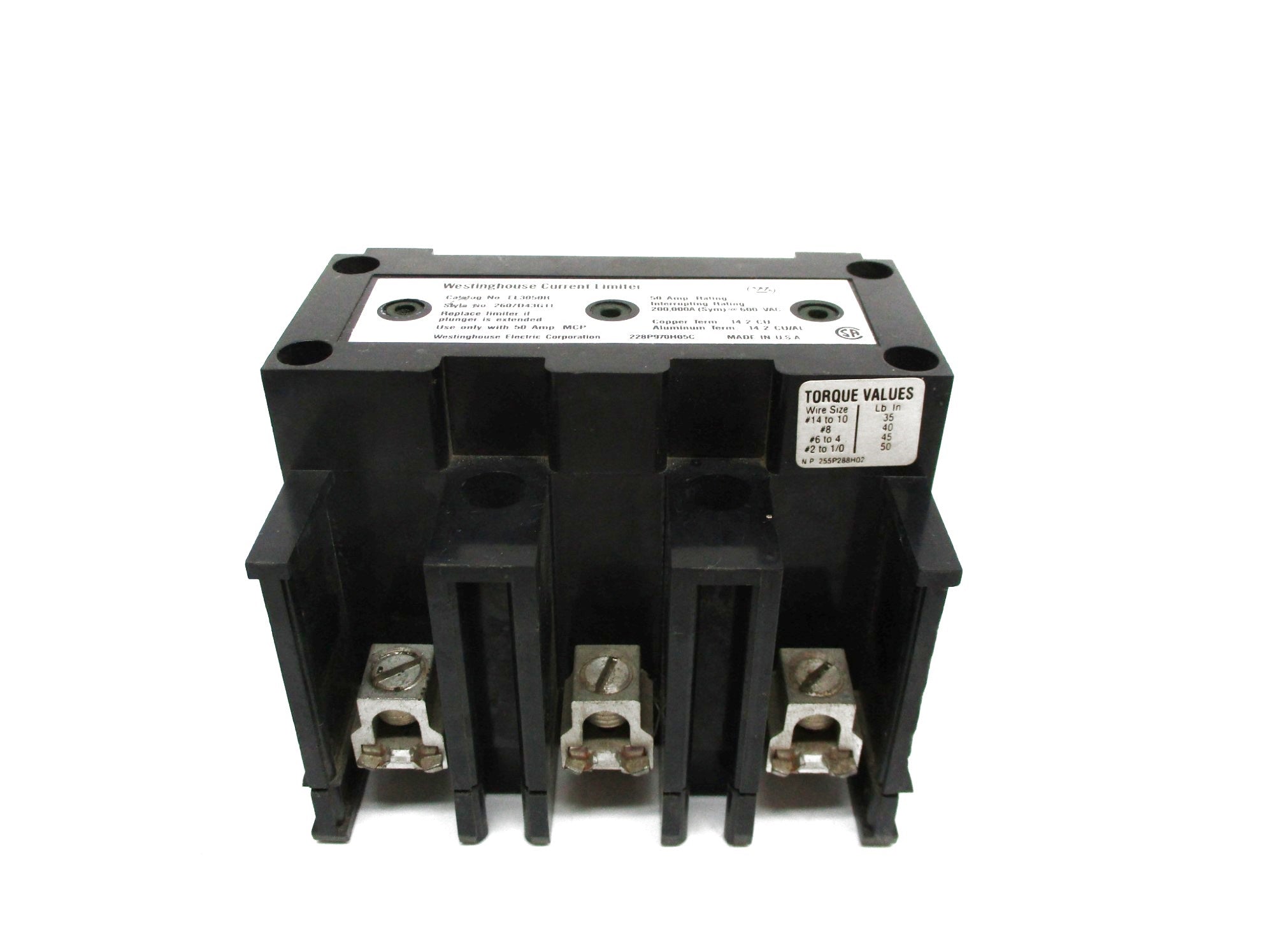 CUTLER HAMMER EL3050R NSMP