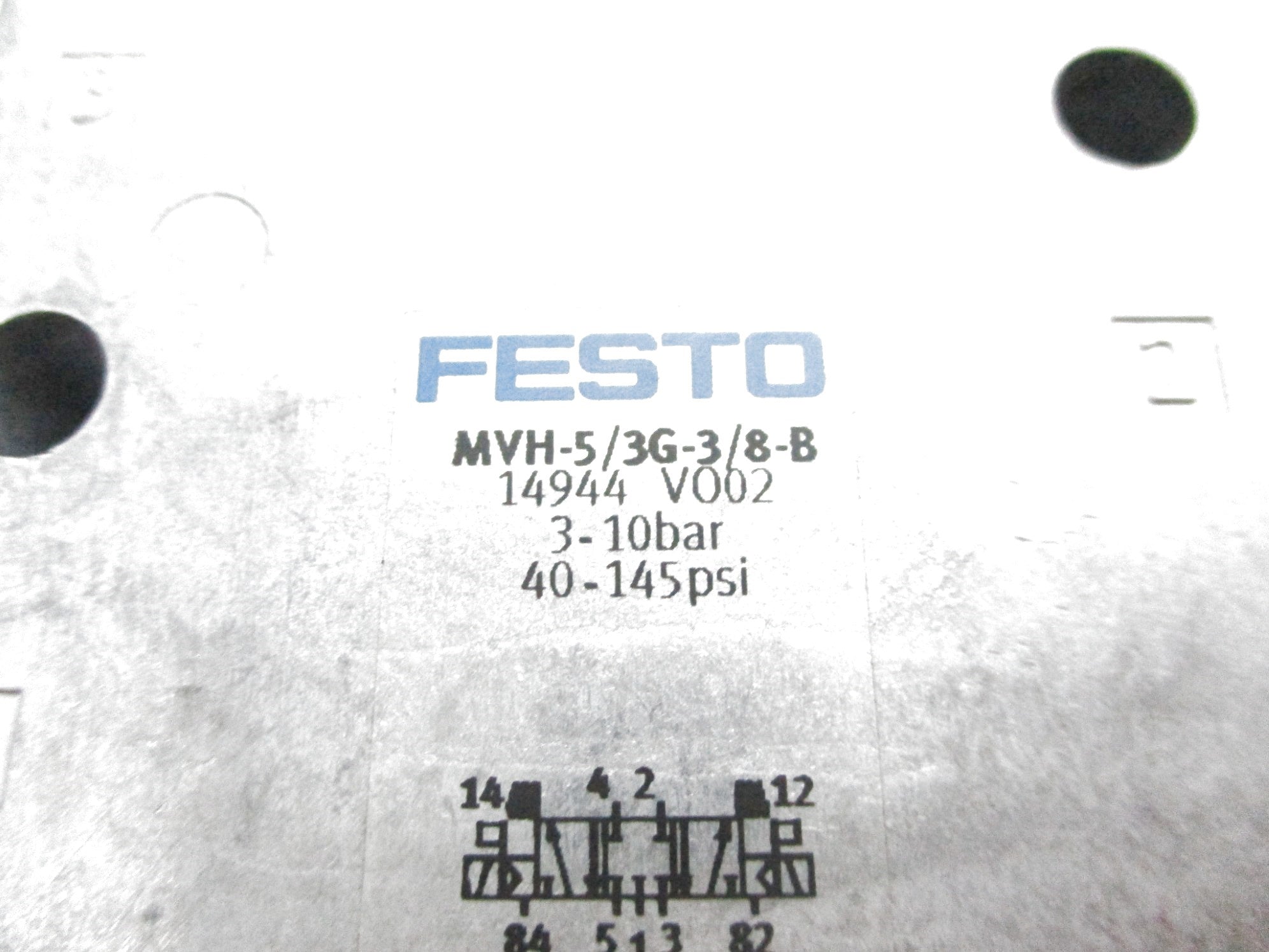 FESTO MVH-5/3G-3/8-B 20.4-26.4VDC NSNP