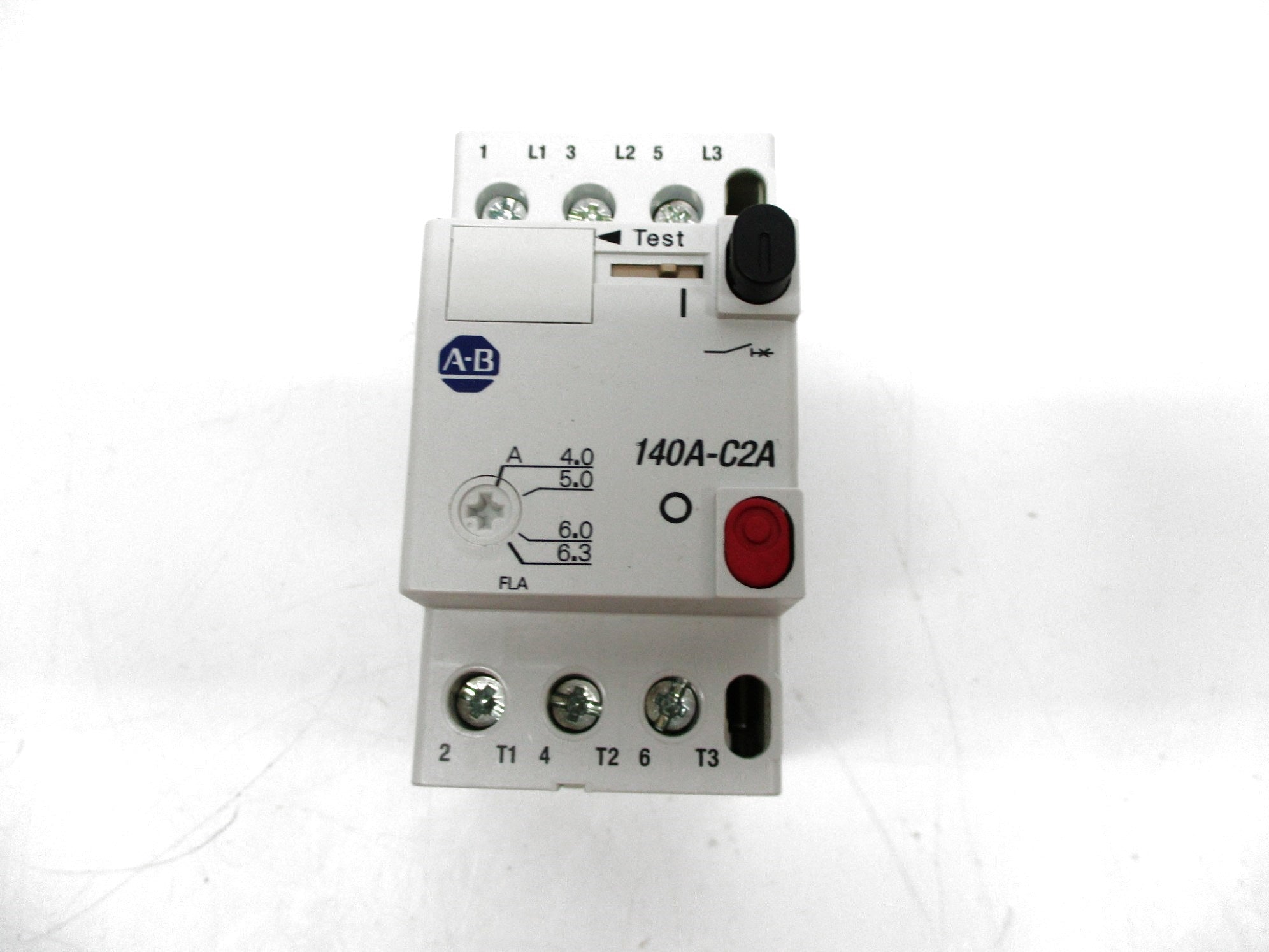 ALLEN BRADLEY 140A-C2A-B63 SER. A 4.0-6.3A (BR/WH) NSMP