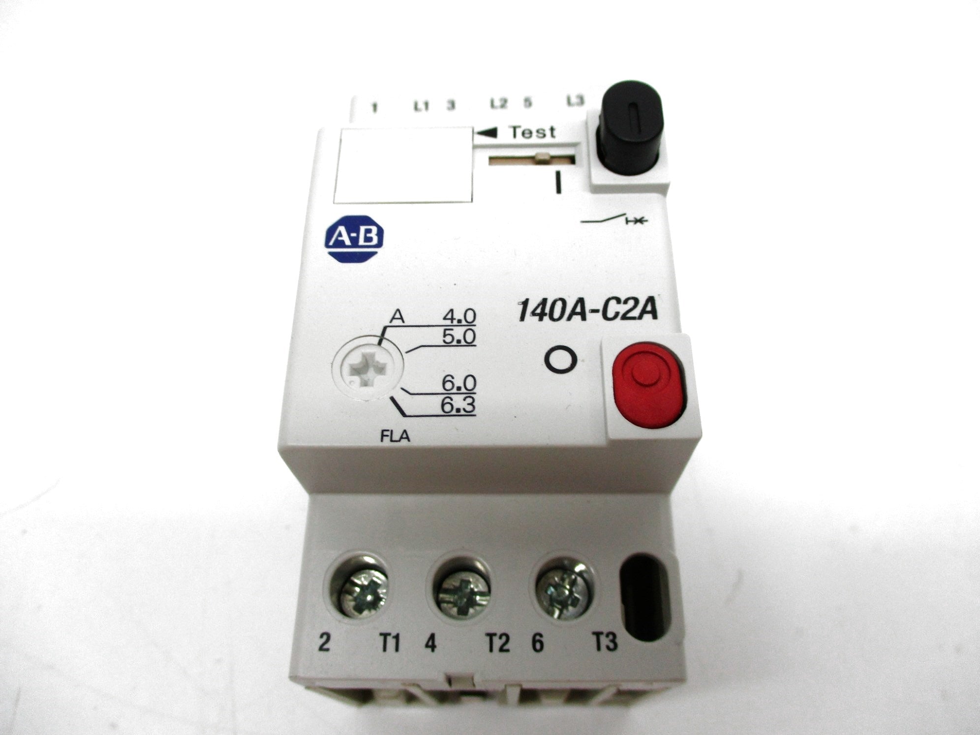 ALLEN BRADLEY 140A-C2A-B63 SER. A 4.0-6.3A (BR/WH) NSMP