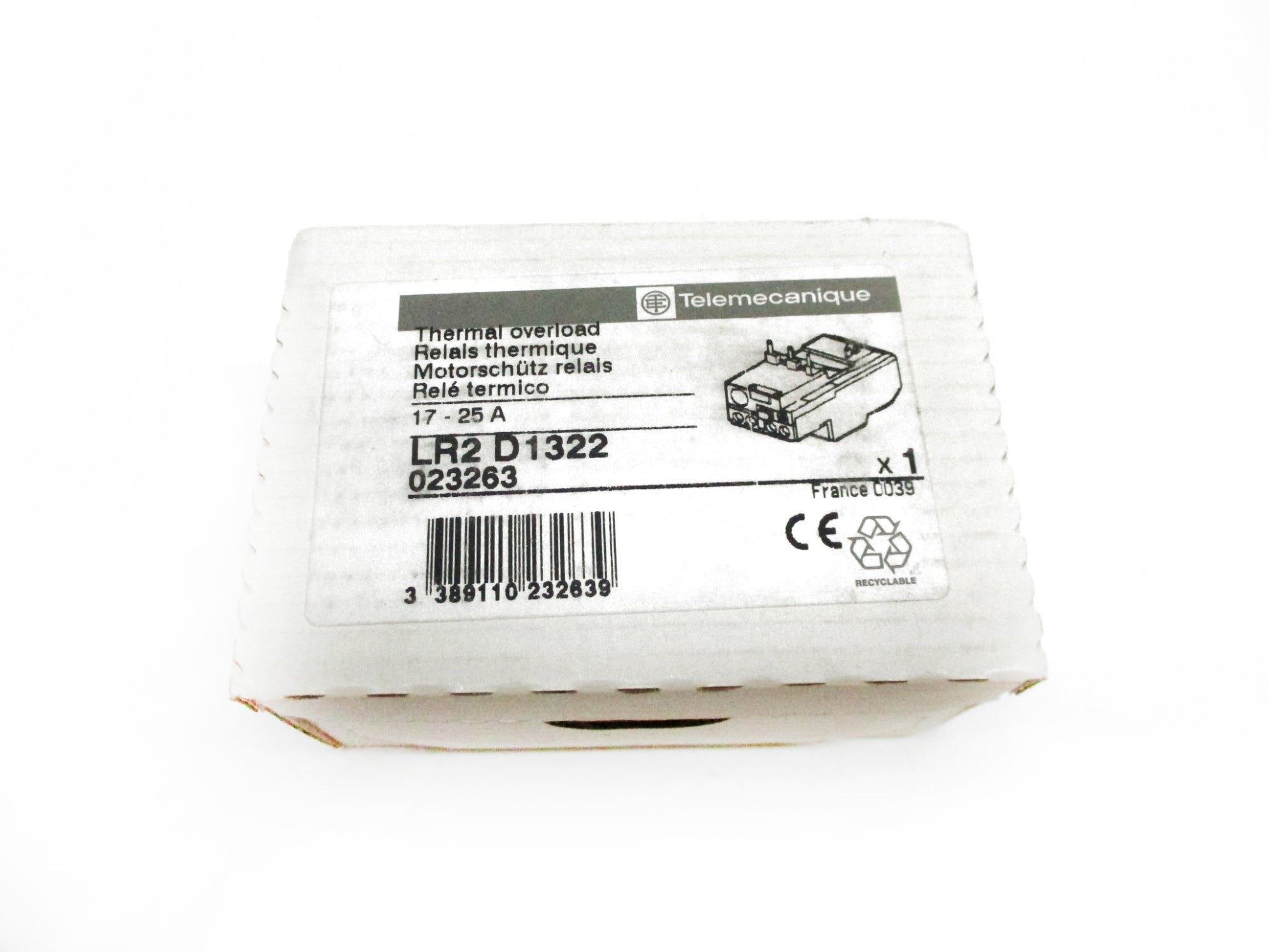 TELEMECANIQUE LR2D1322 17-25A NSFS