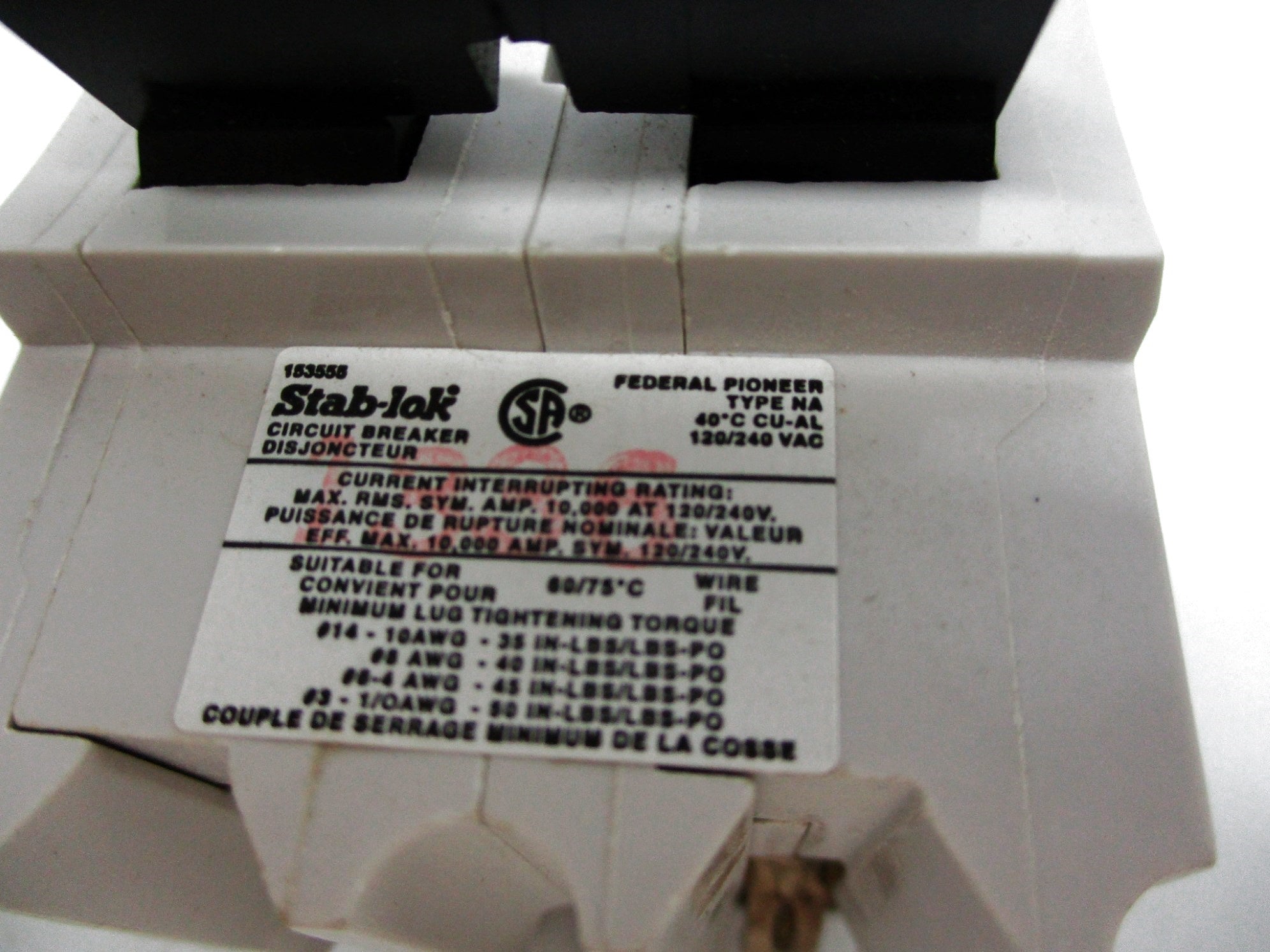 STAB-LOK NA230 30A 120/240VAC NSNP