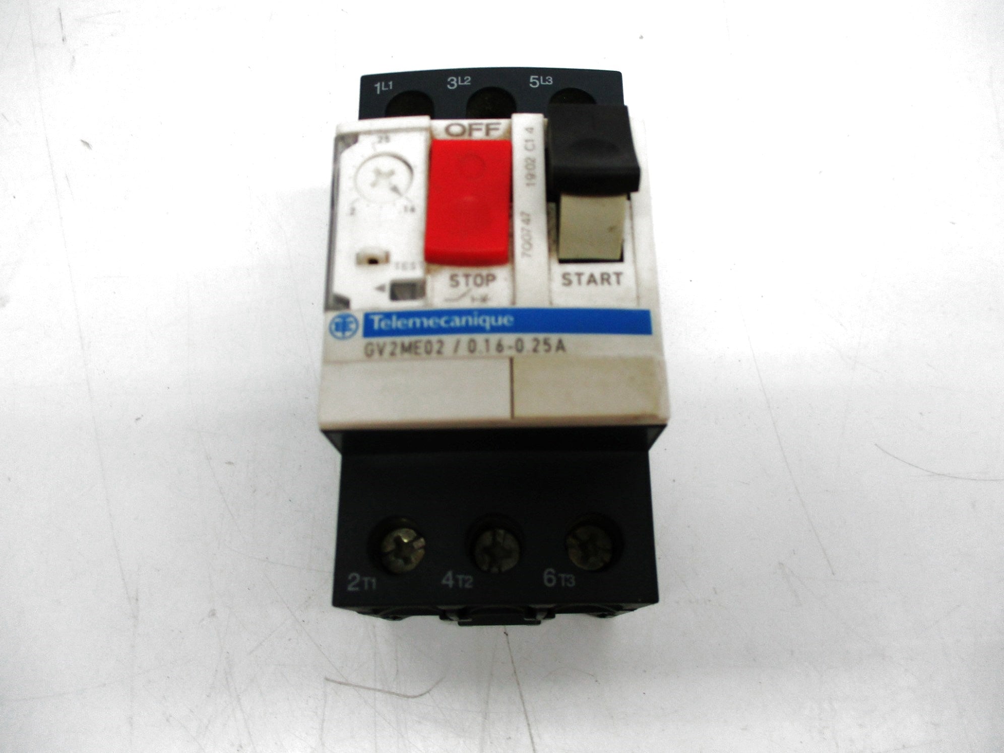 TELEMECANIQUE GV2ME02 0.16-0.25A NSMP
