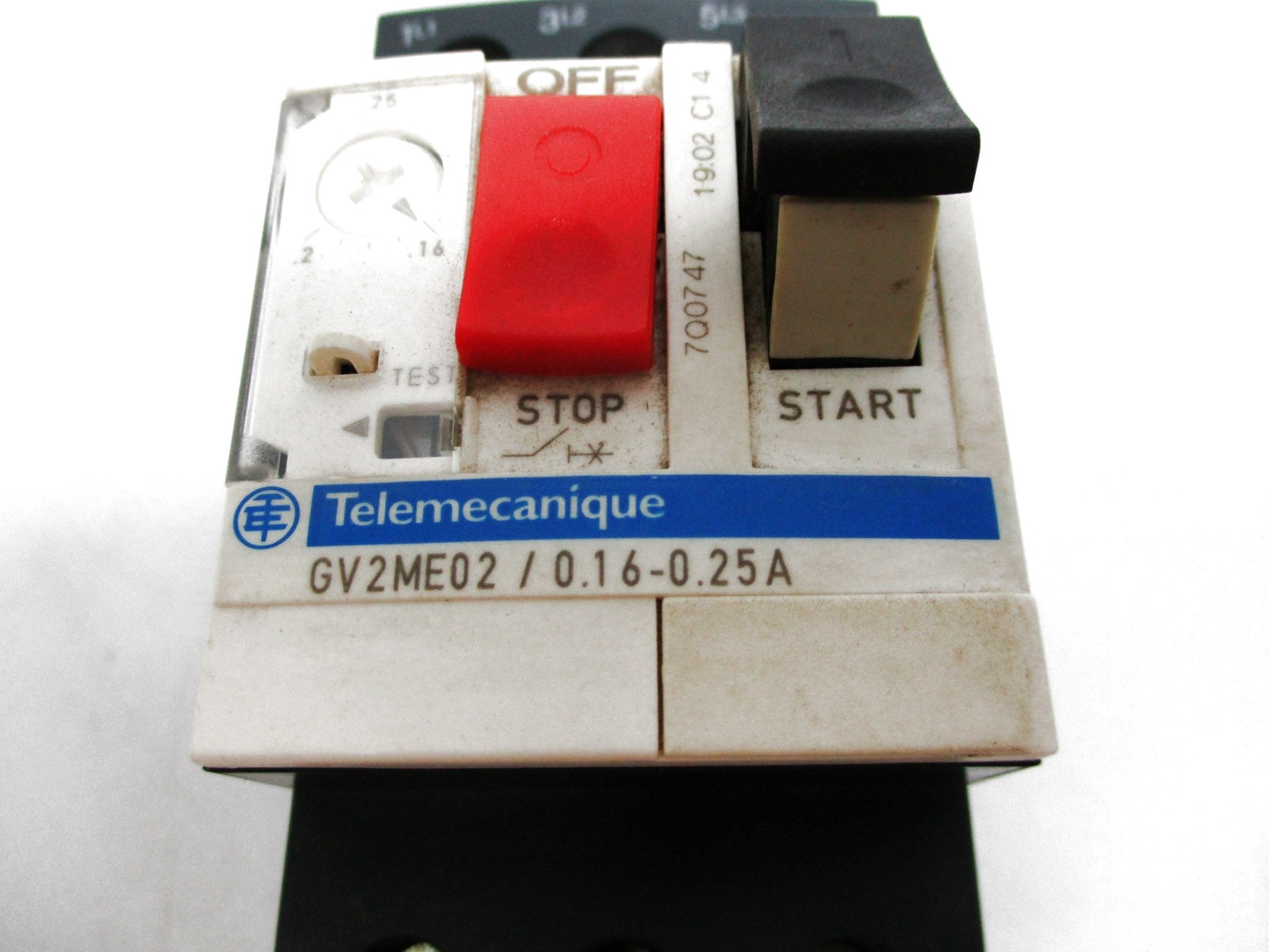 TELEMECANIQUE GV2ME02 0.16-0.25A NSMP
