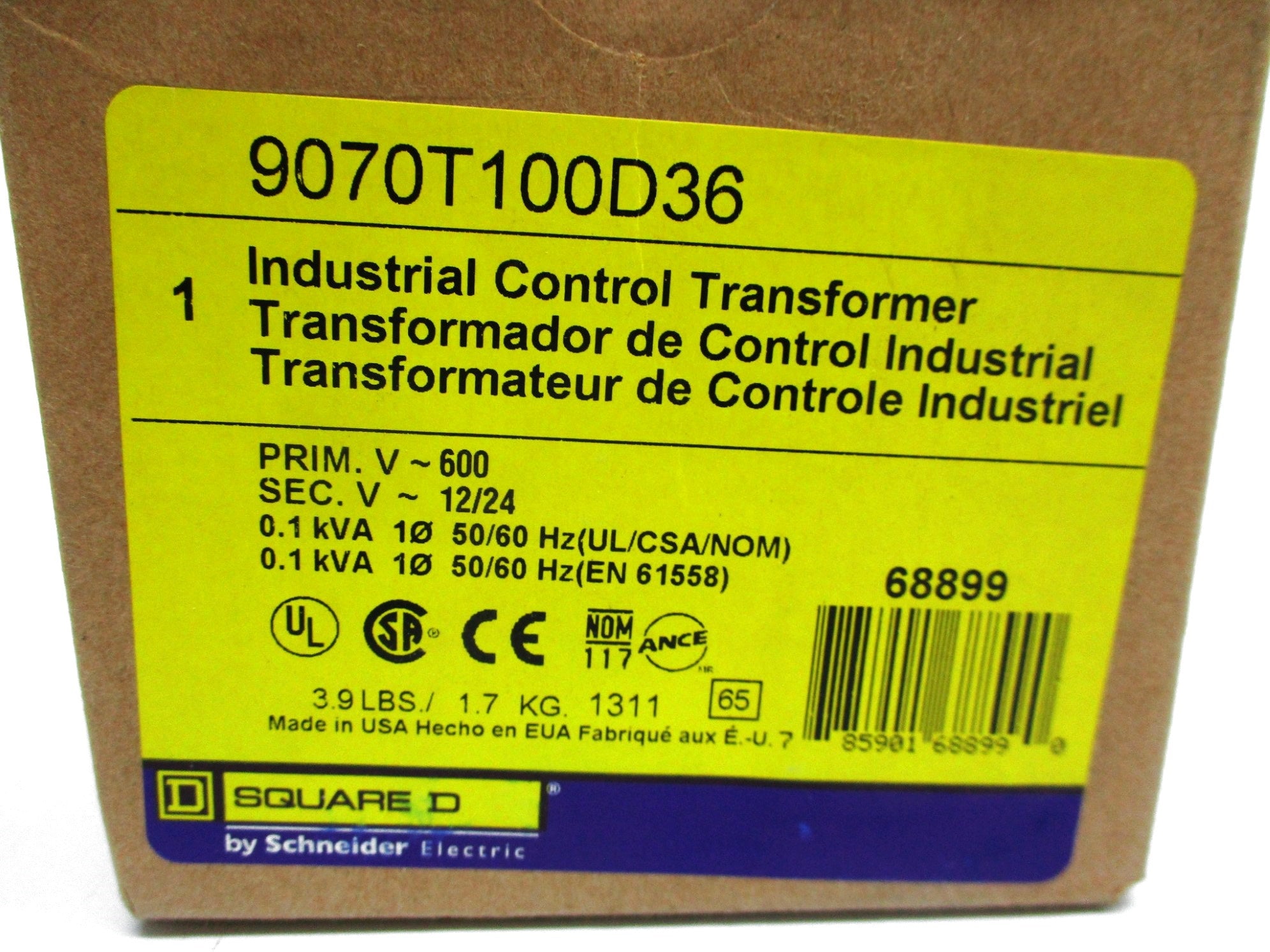SQUARE D 9070T100D36 NSMP