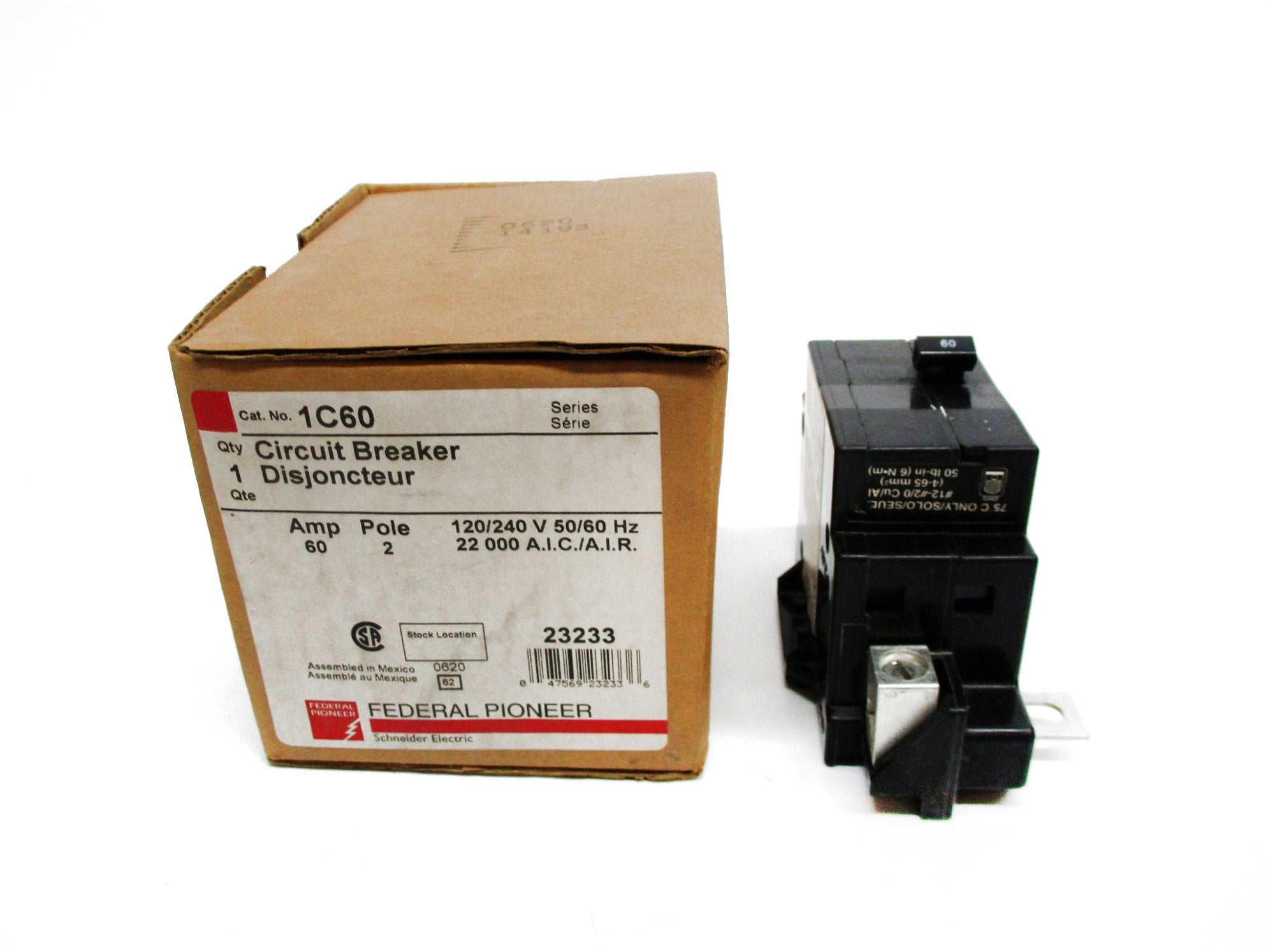 FEDERAL PIONEER 1C60 60A 120/240V NSMP