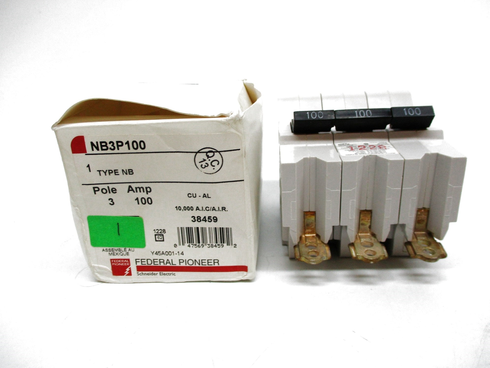 FEDERAL PIONEER NB3P100 100A 240VAC NSMP