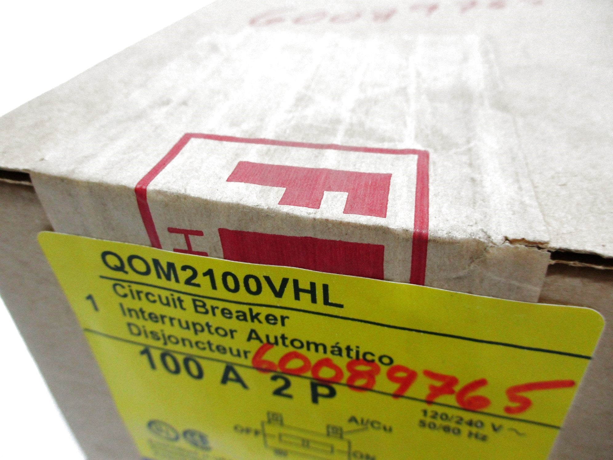 SQUARE D QOM2100VHL 100A 120/240V NSFS