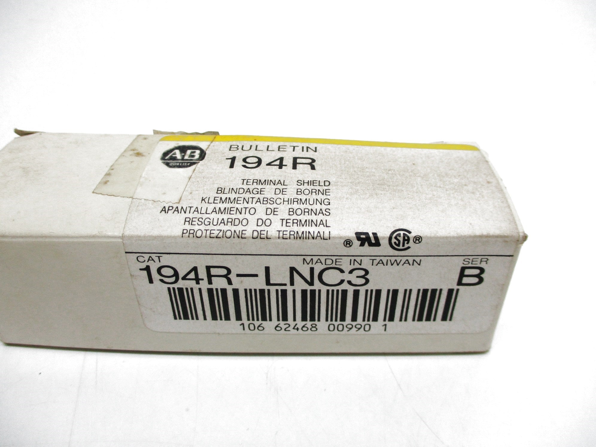 ALLEN BRADLEY 194R-LNC3 SER. B (WH/YL) NSMP