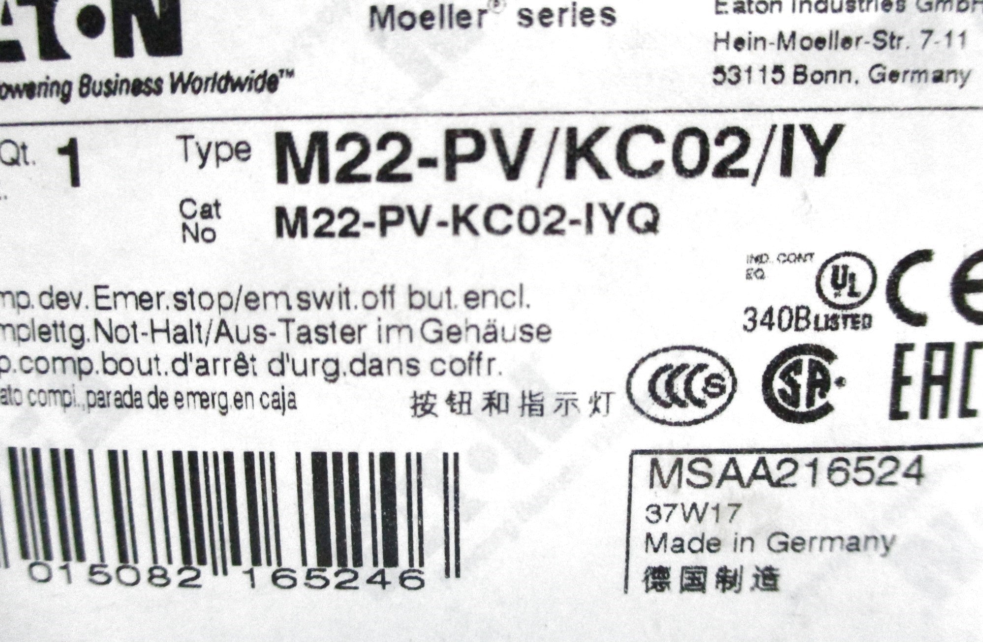 EATON M22-PV/KC02/IY NSNP