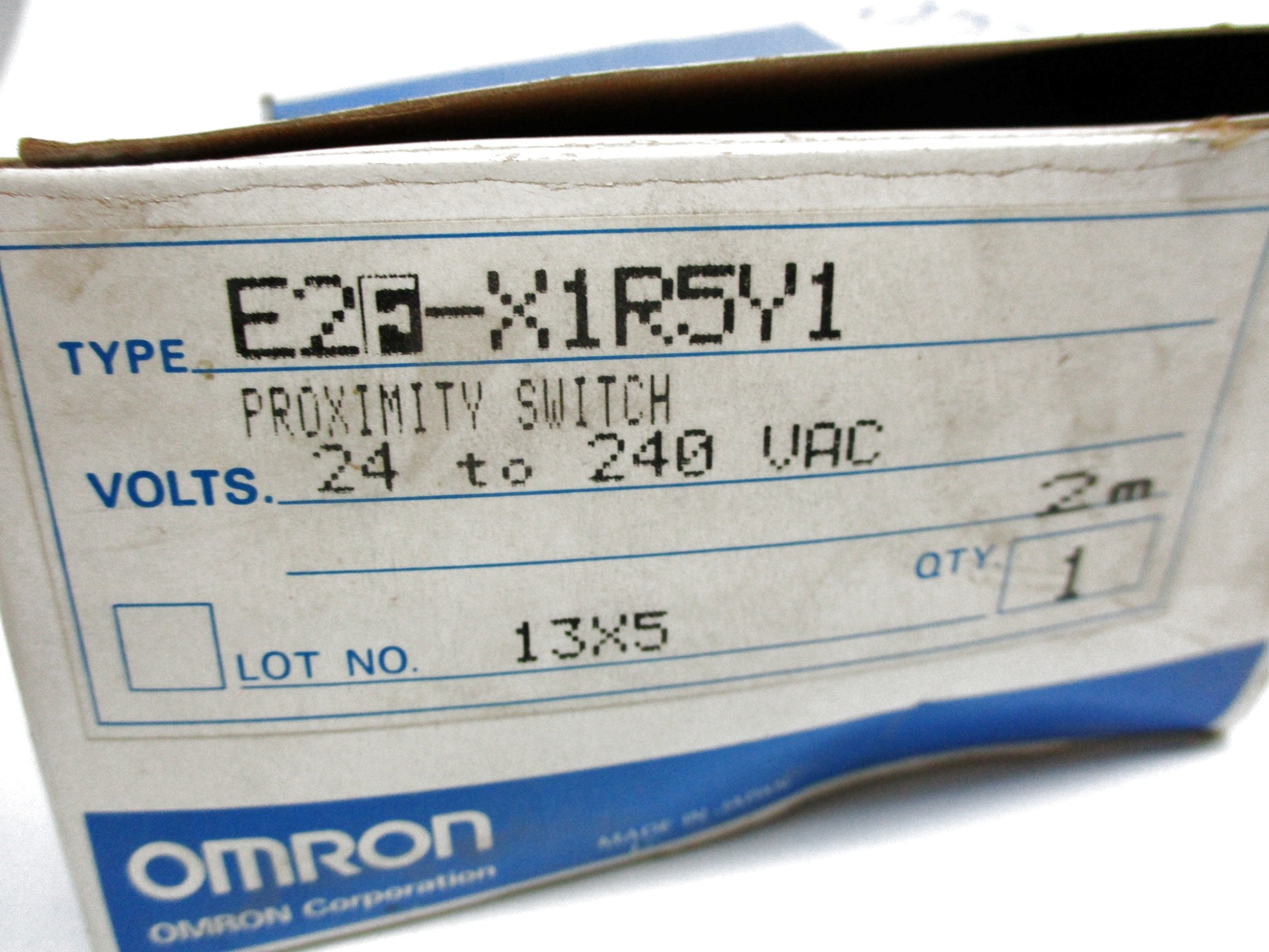 OMRON E2F-X1R5Y1 NSMP