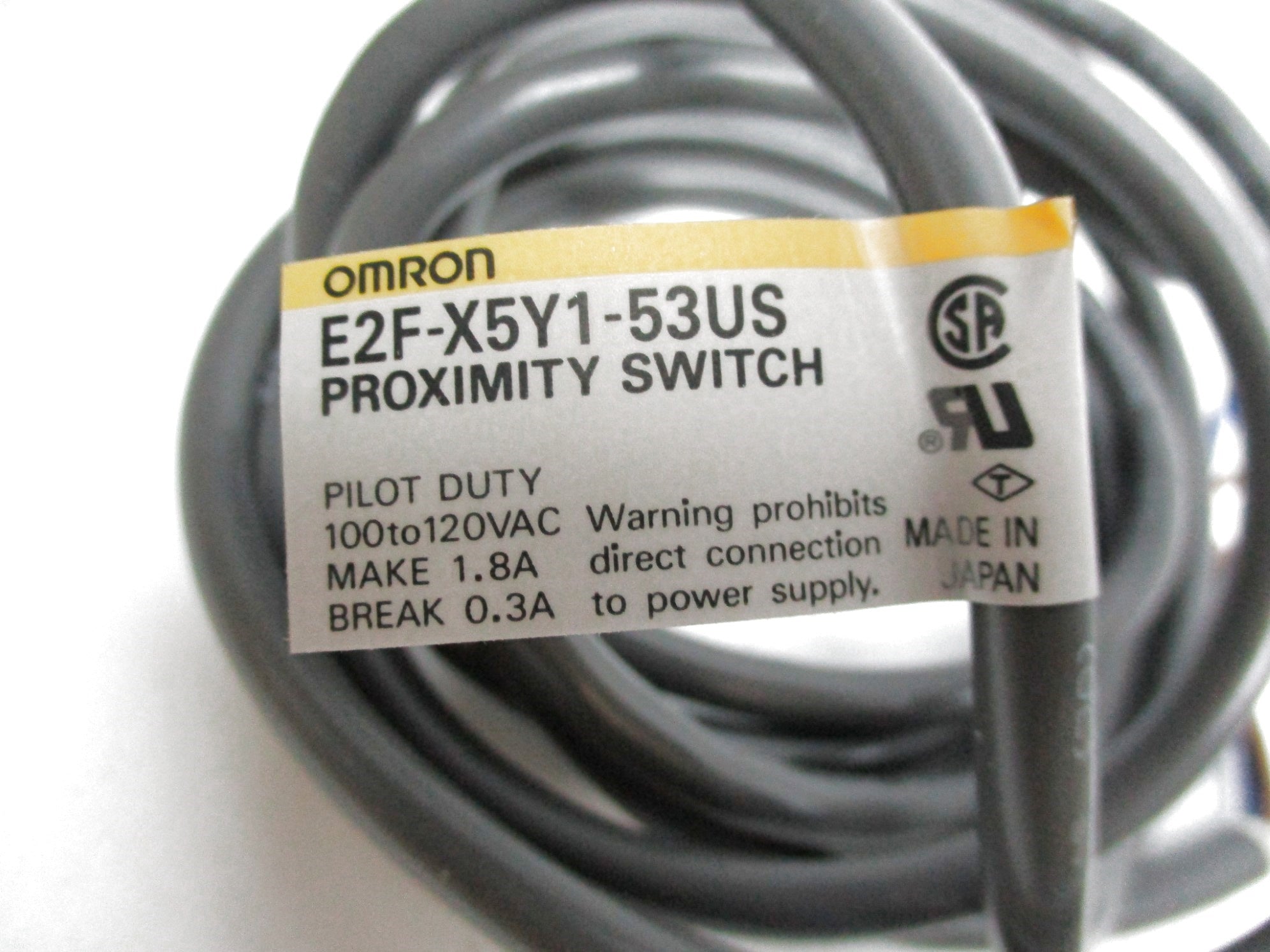 OMRON E2F-X5Y1-53US NSMP