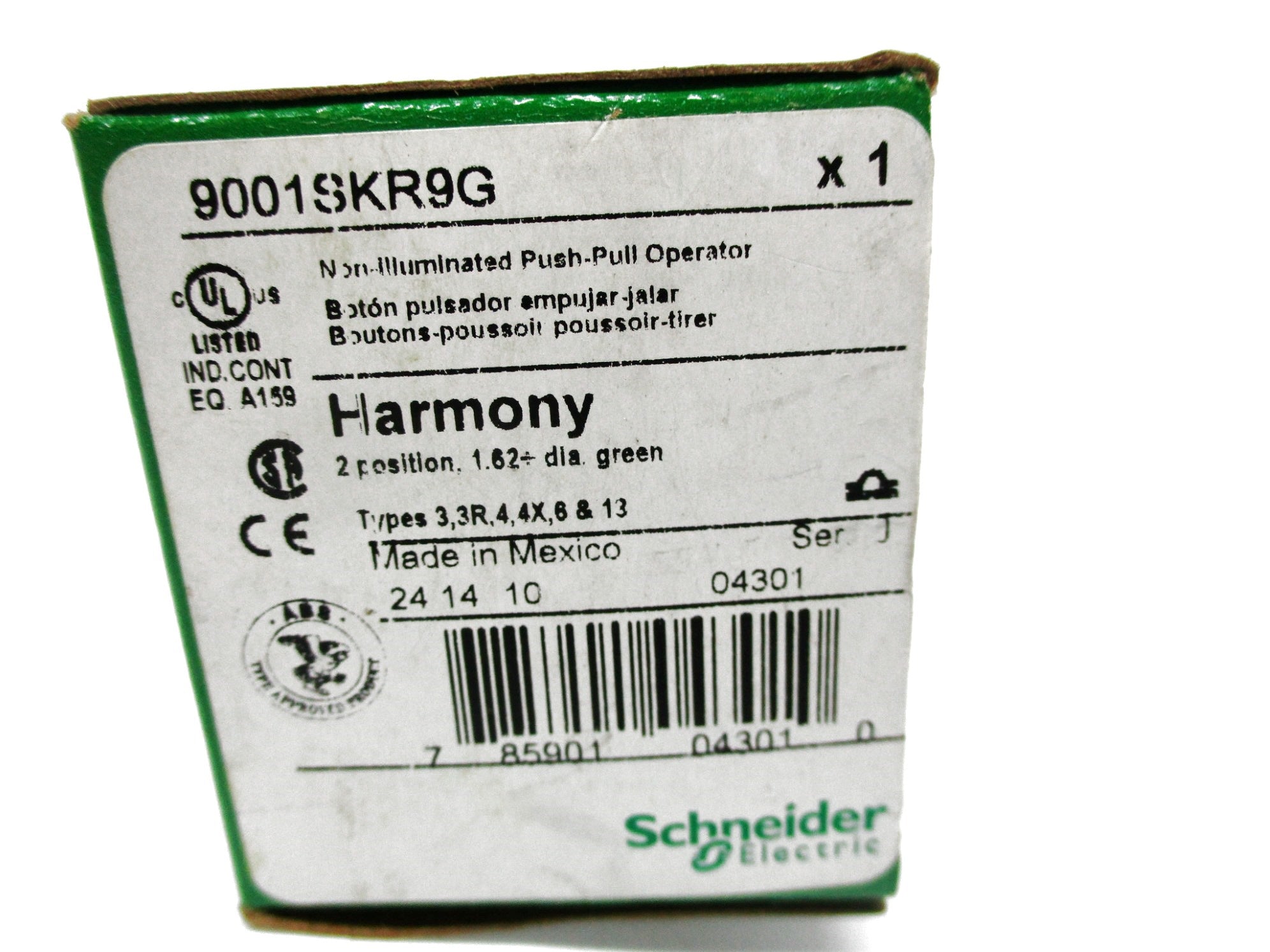 SCHNEIDER ELECTRIC 9001SKR9G SER. J NSMP
