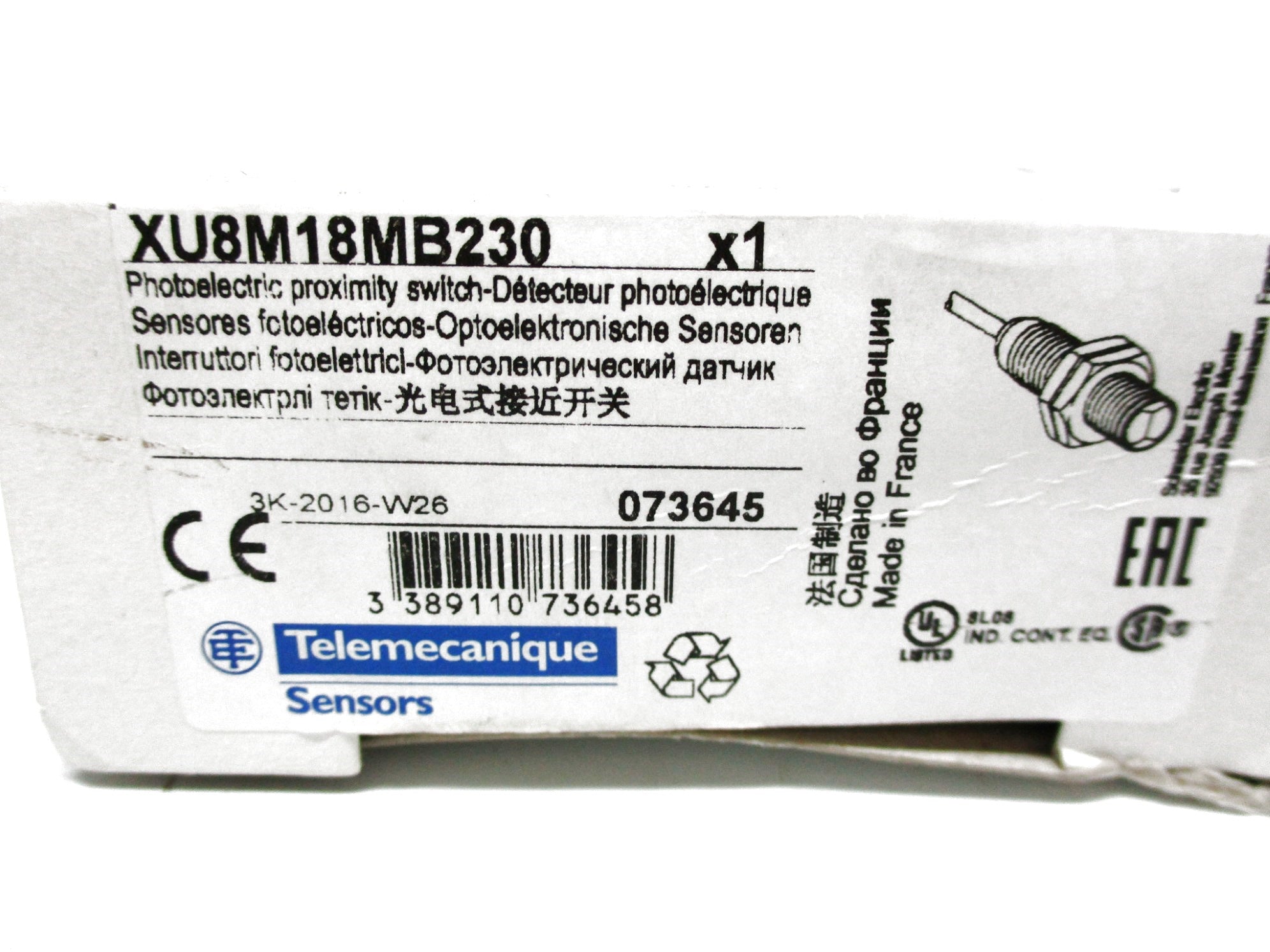 TELEMECANIQUE XU8M18MB230 NSMP