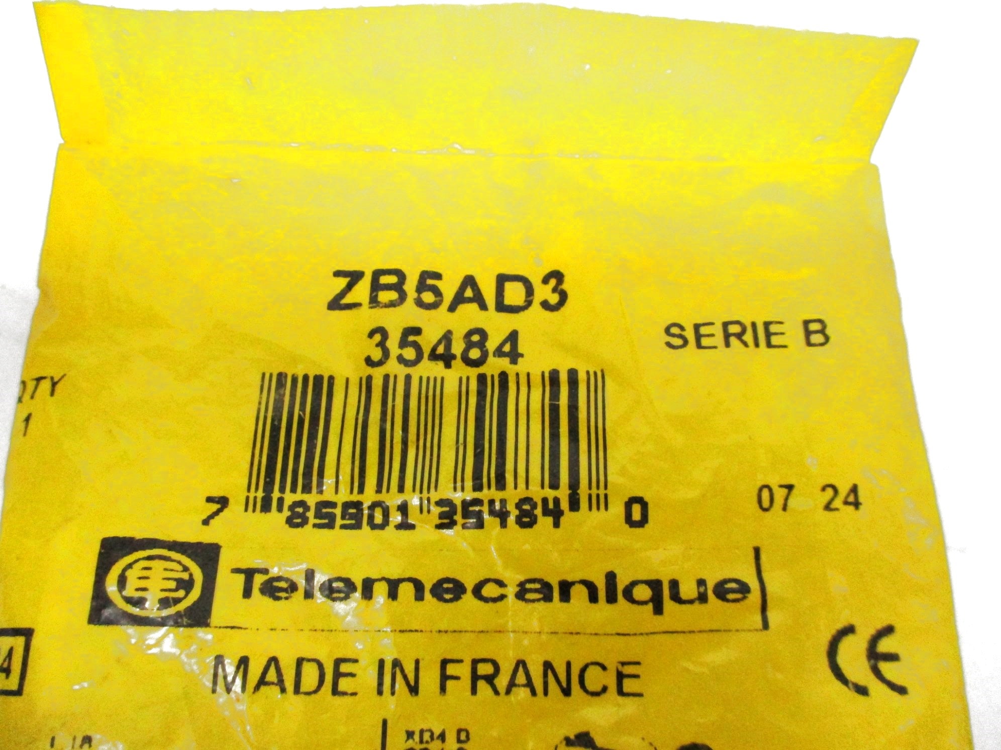 TELEMECANIQUE ZB5AD3 SER. B NSMP