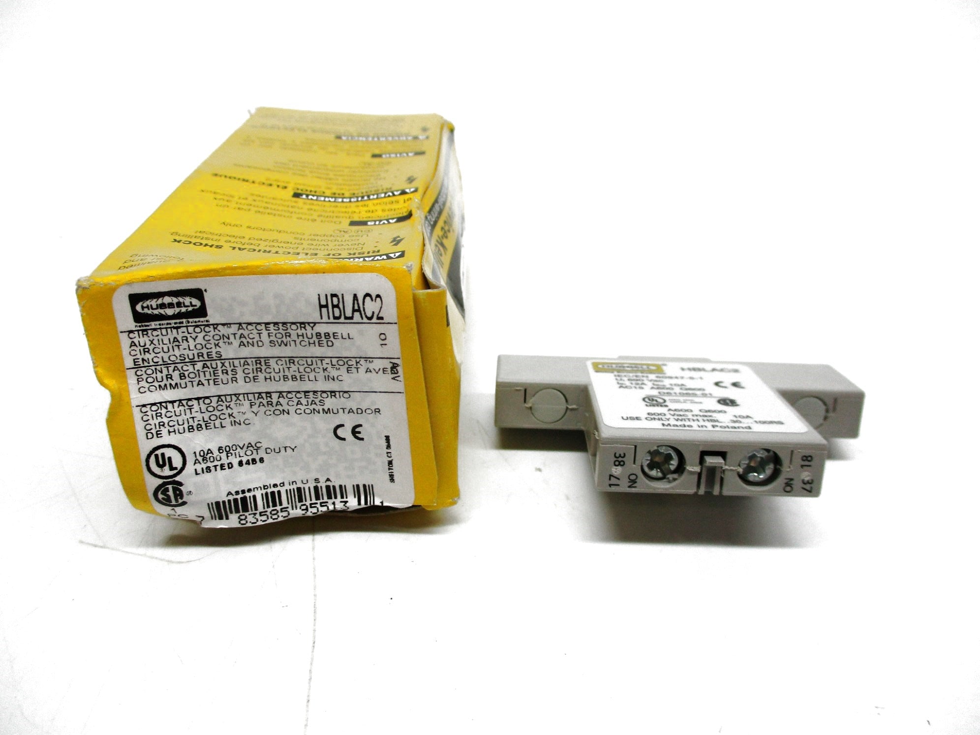 HUBBELL HBLAC2 NSMP