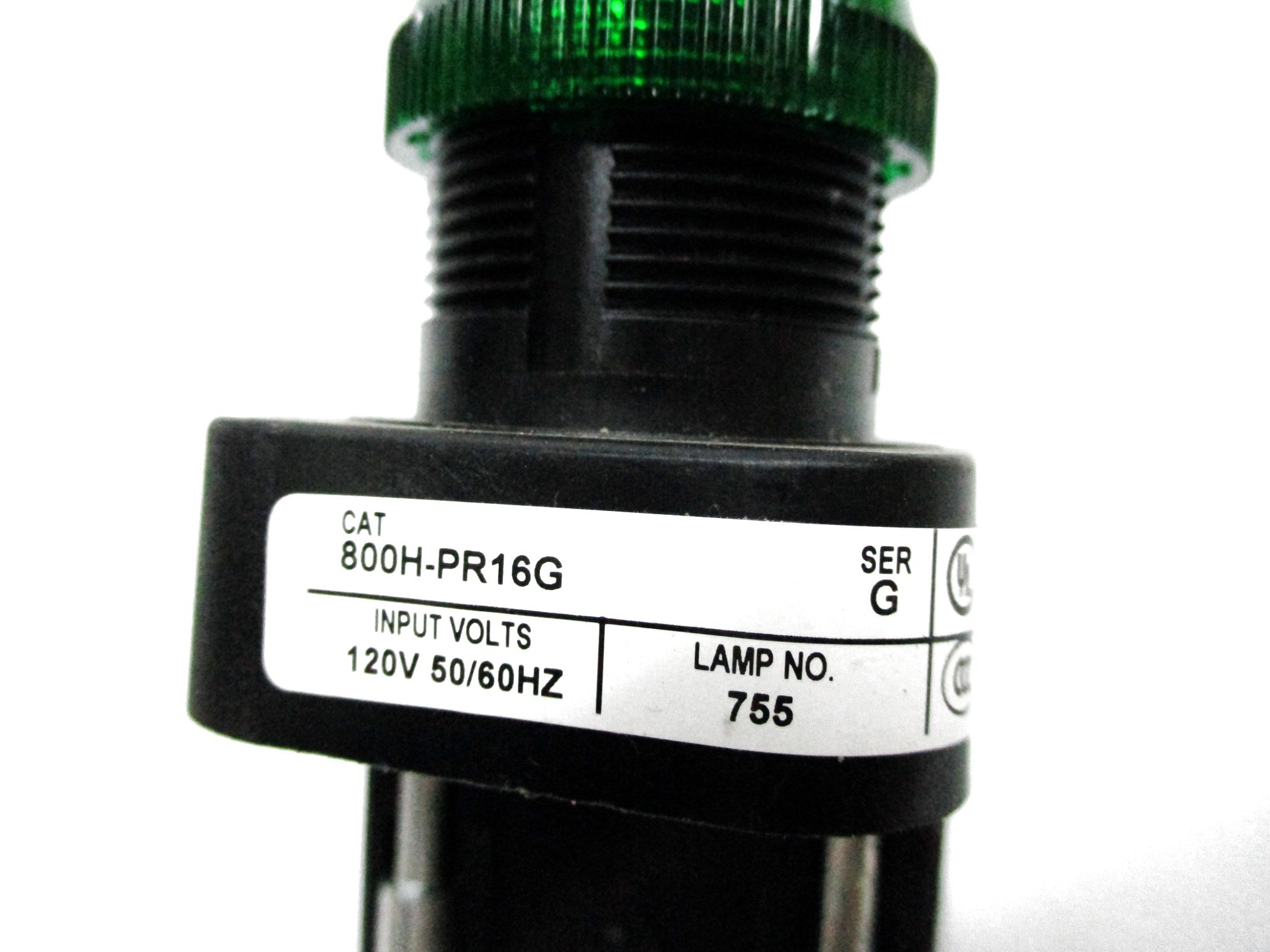 ALLEN BRADLEY 800H-PR16G SER. G 120V (BR/WH) NSMP